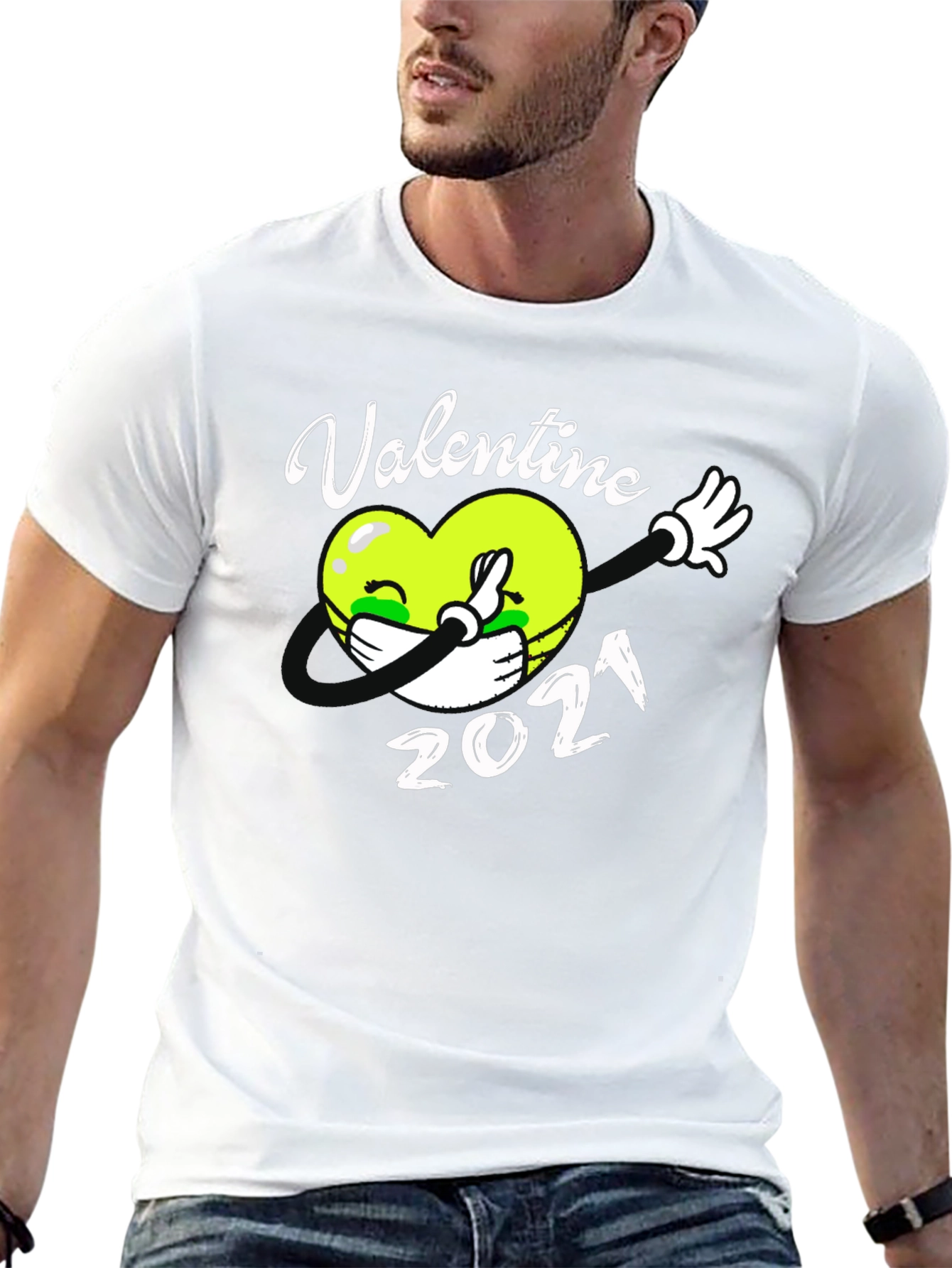 Valentine 2021 T-Shirt Black