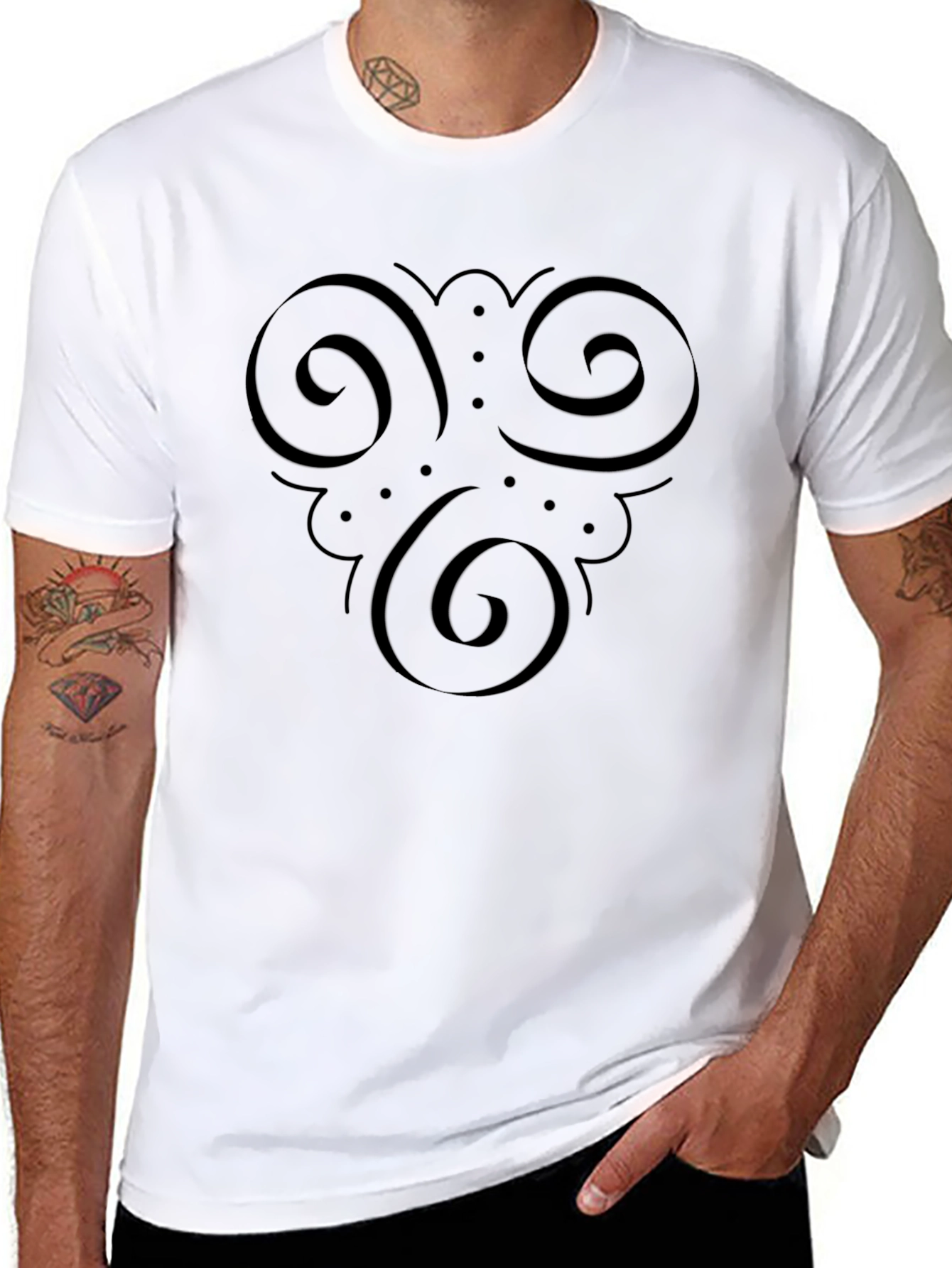 Triskele Graphic Tee - Modern Menswear