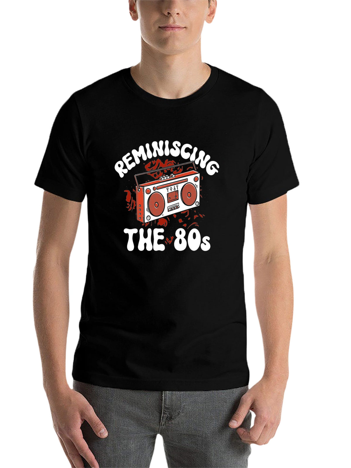 Reminiscing the 80s Boombox T-Shirt