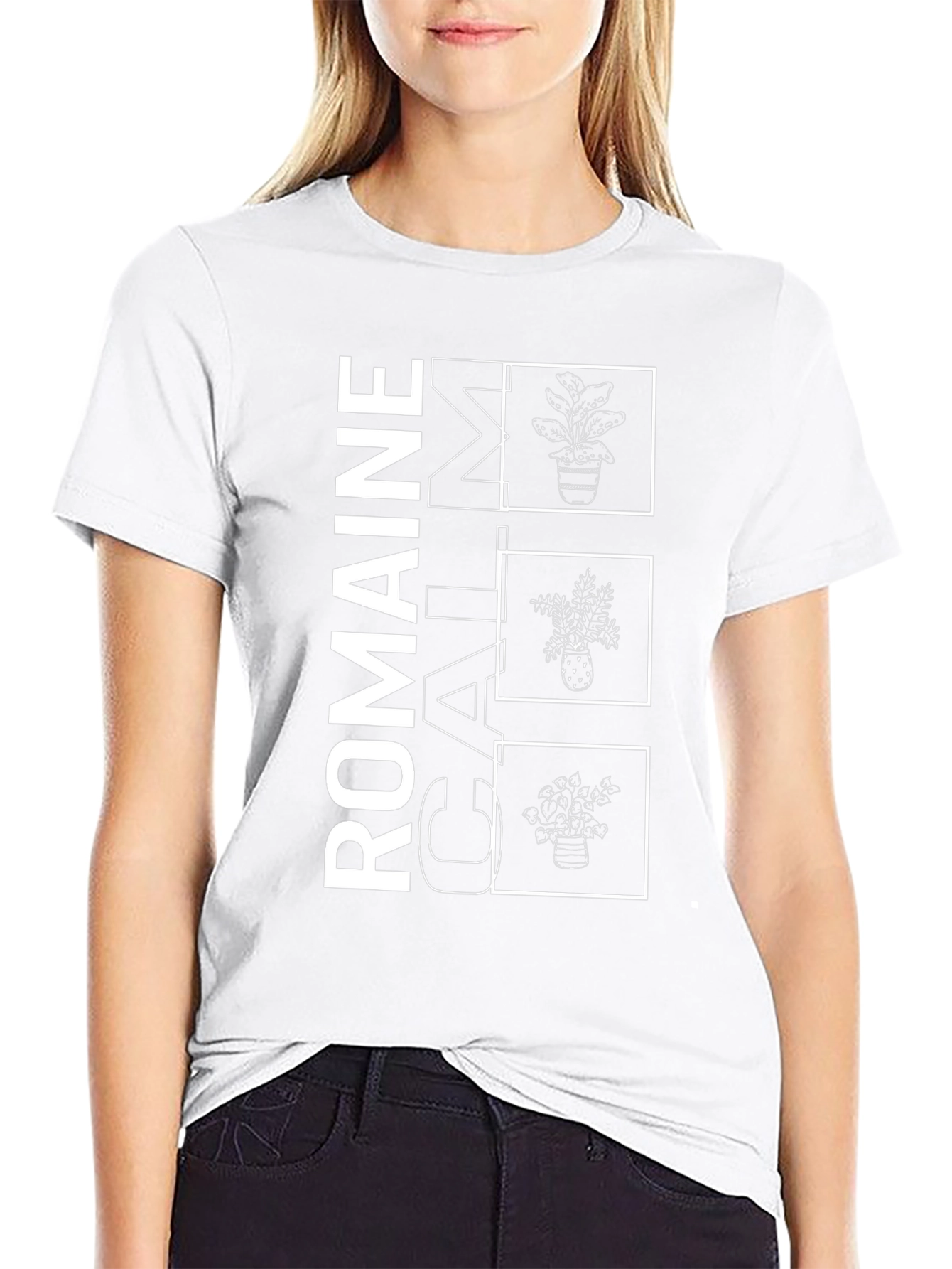 Romaine Calm T-Shirt - Funny Plant Lover Tee
