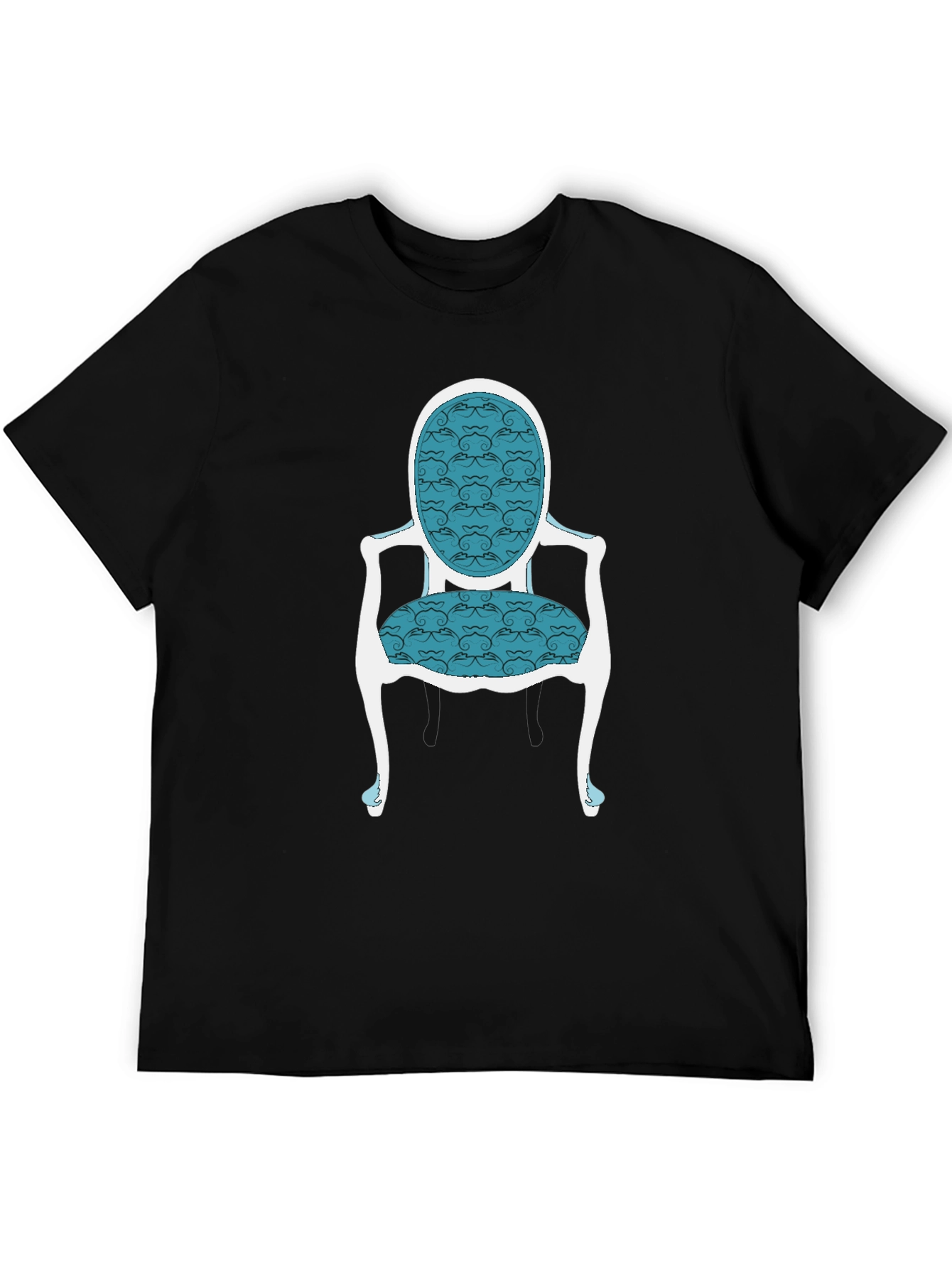 Elegant Chair Graphic Tee - Stylish and Unique