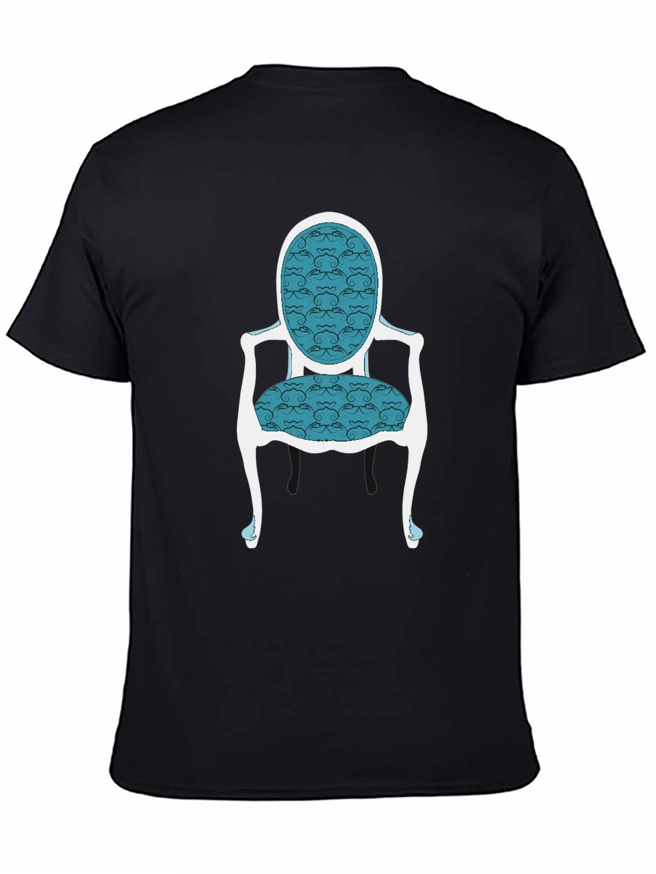 Elegant Chair Graphic Tee - Stylish and Unique