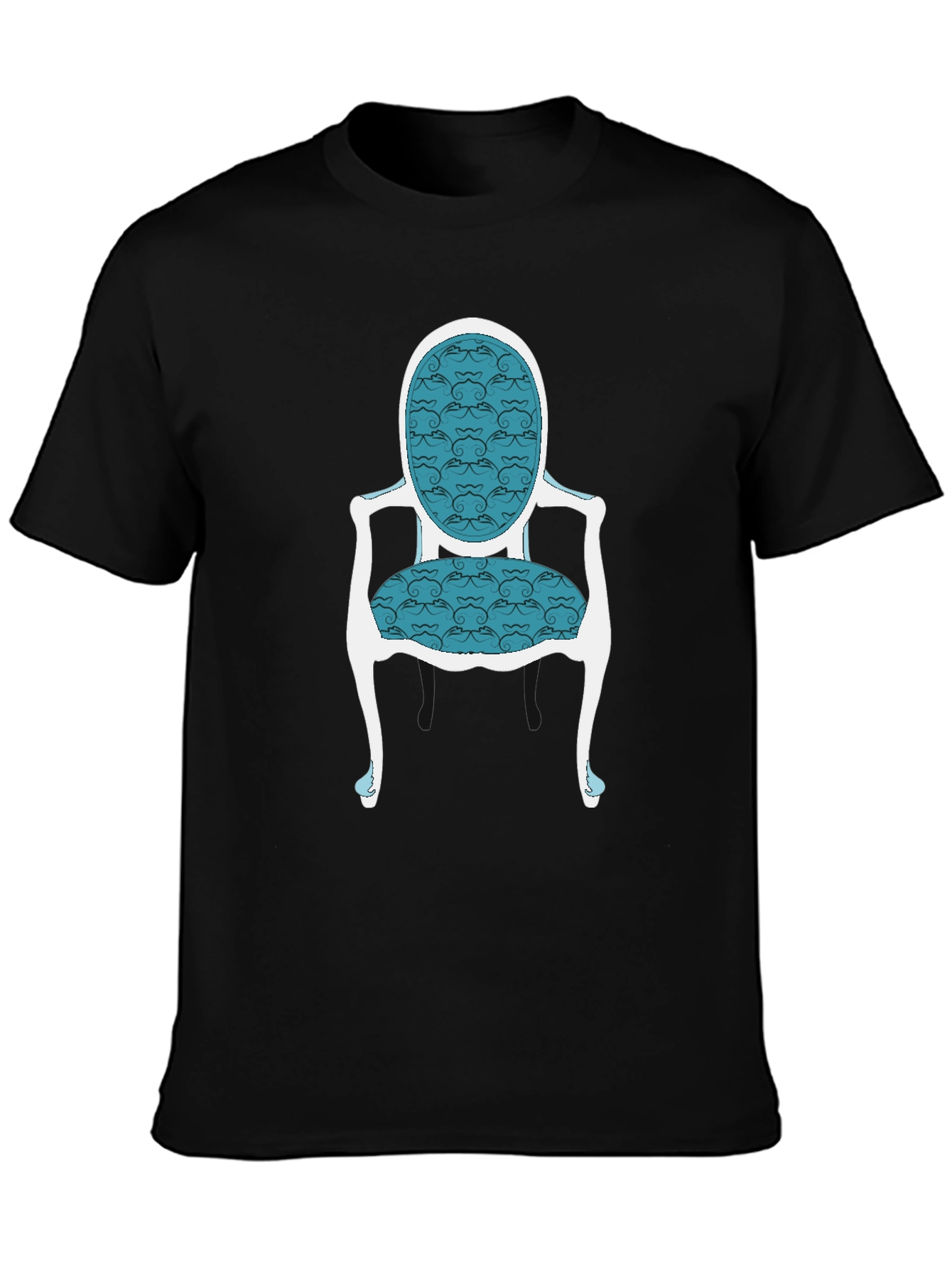 Elegant Chair Graphic Tee - Stylish and Unique