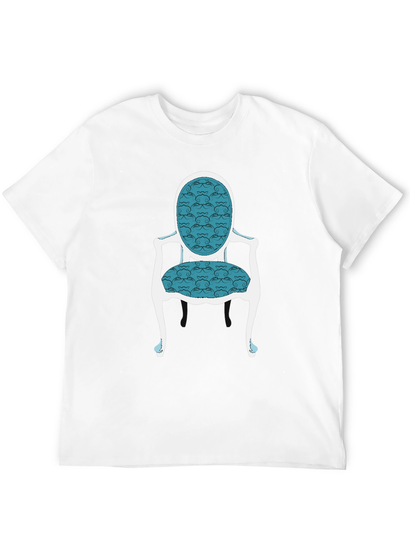 Elegant Chair Graphic Tee - Stylish and Unique