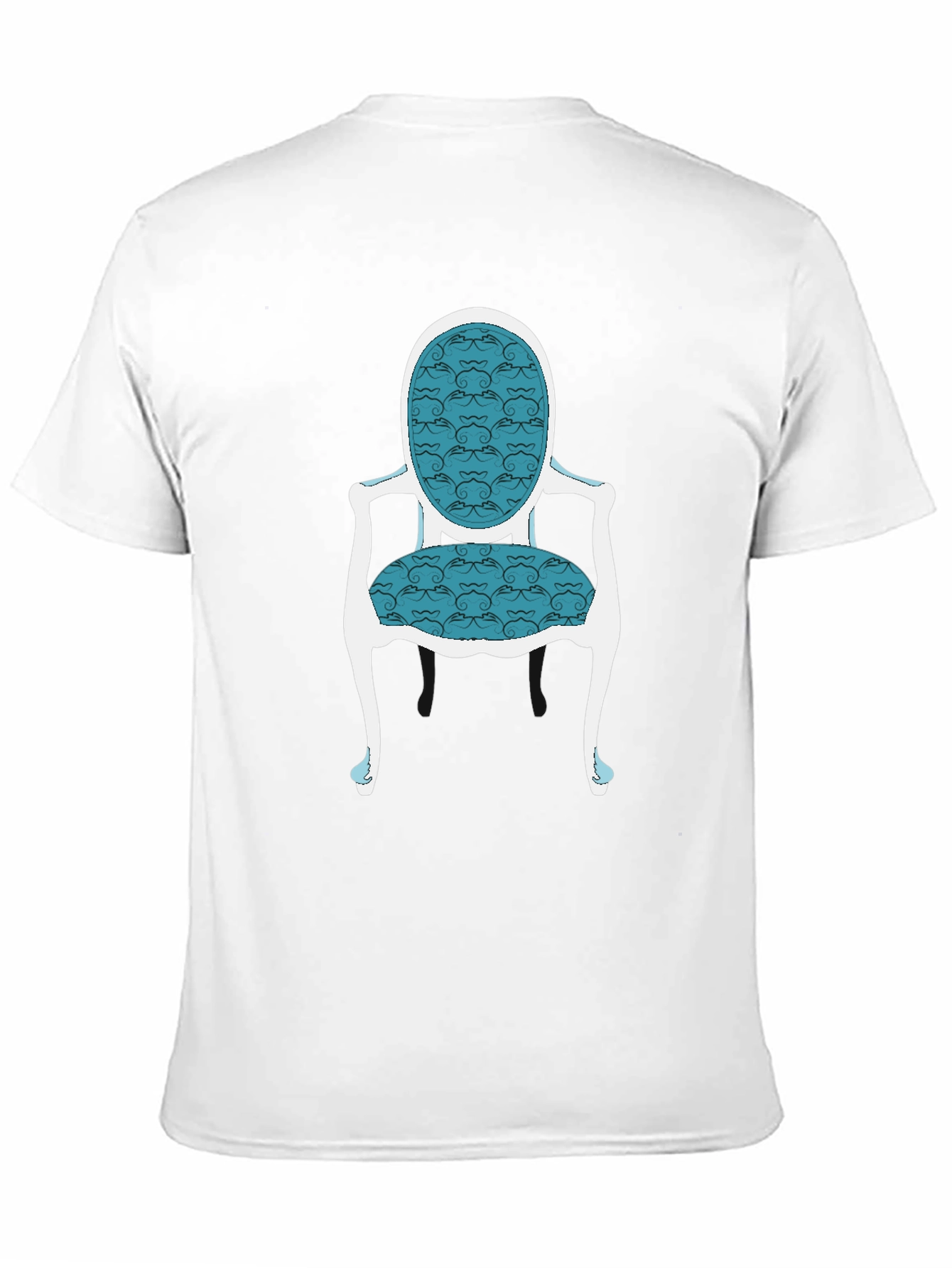 Elegant Chair Graphic Tee - Stylish and Unique