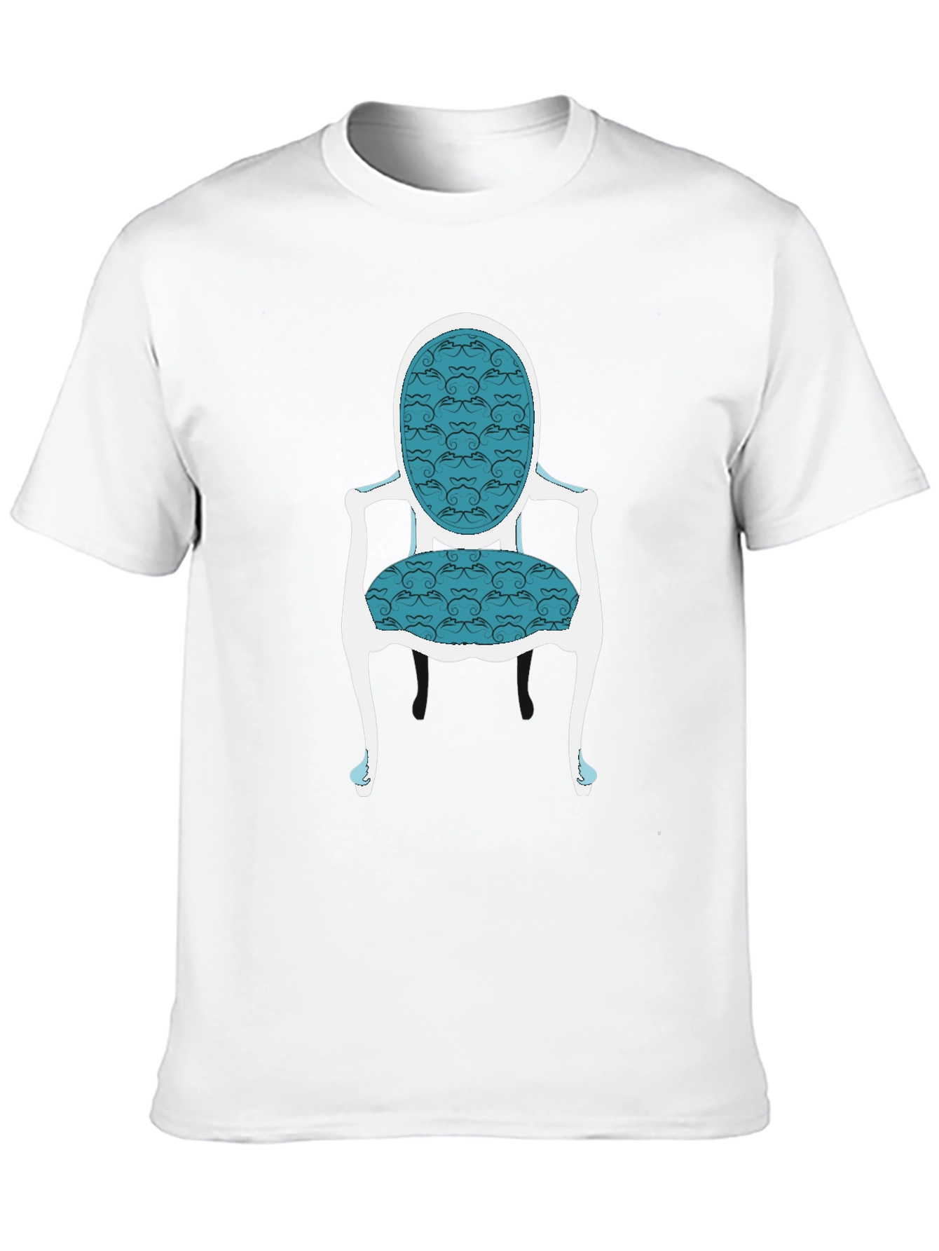 Elegant Chair Graphic Tee - Stylish and Unique