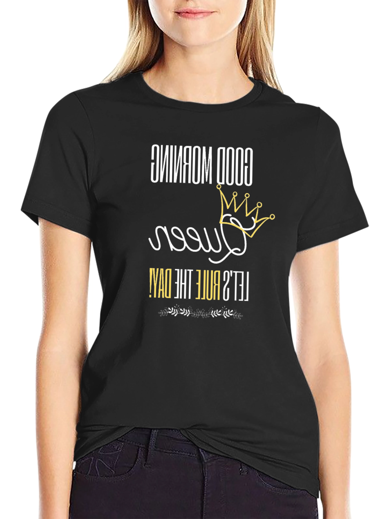 Good Morning Queen Graphic T-Shirt