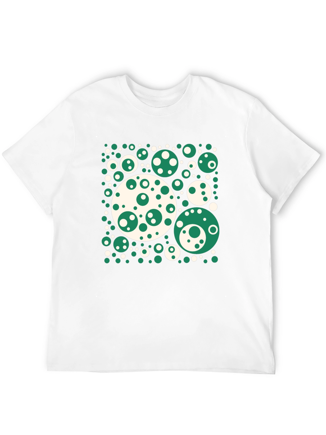 Retro Circle Pattern T-Shirt