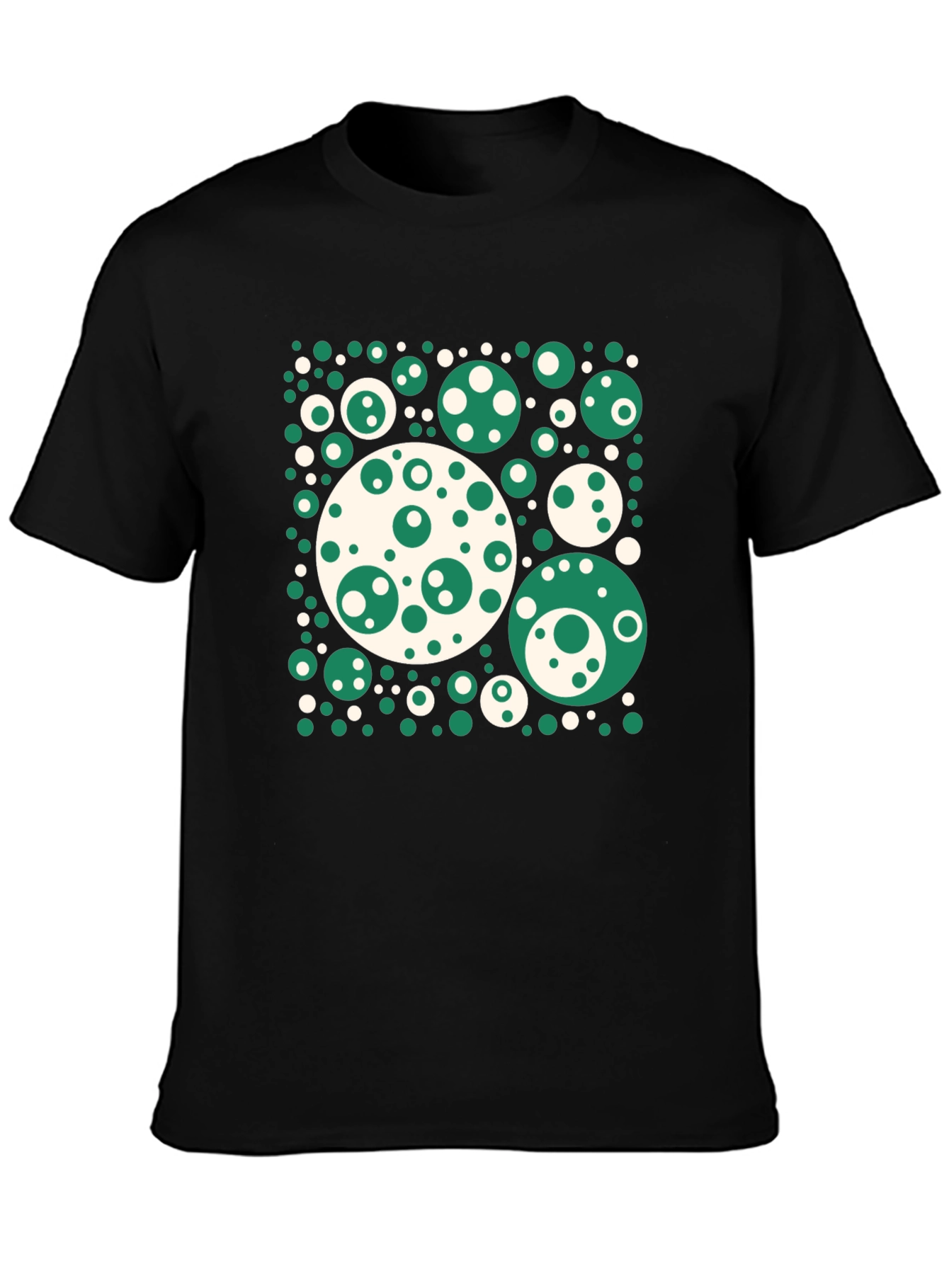 Retro Circle Pattern T-Shirt