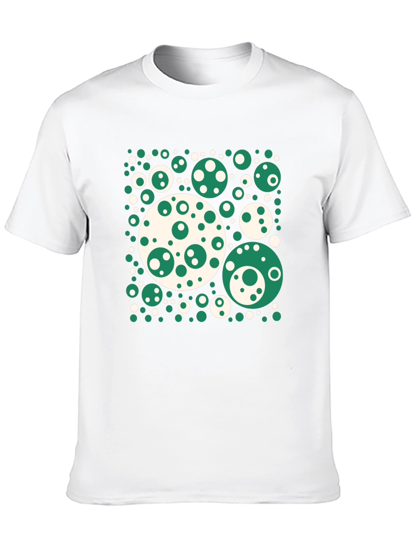 Retro Circle Pattern T-Shirt