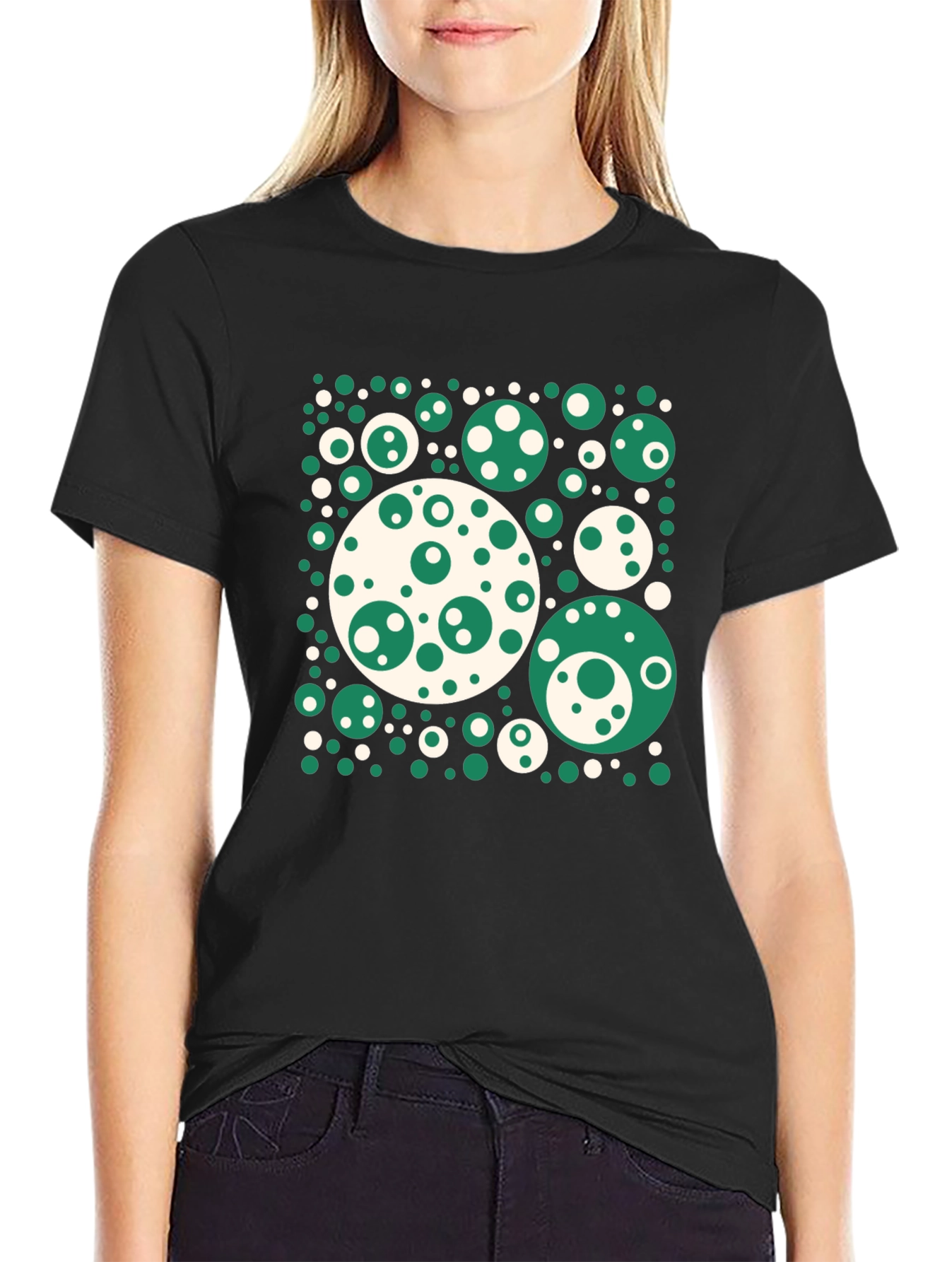 Retro Circle Pattern T-Shirt