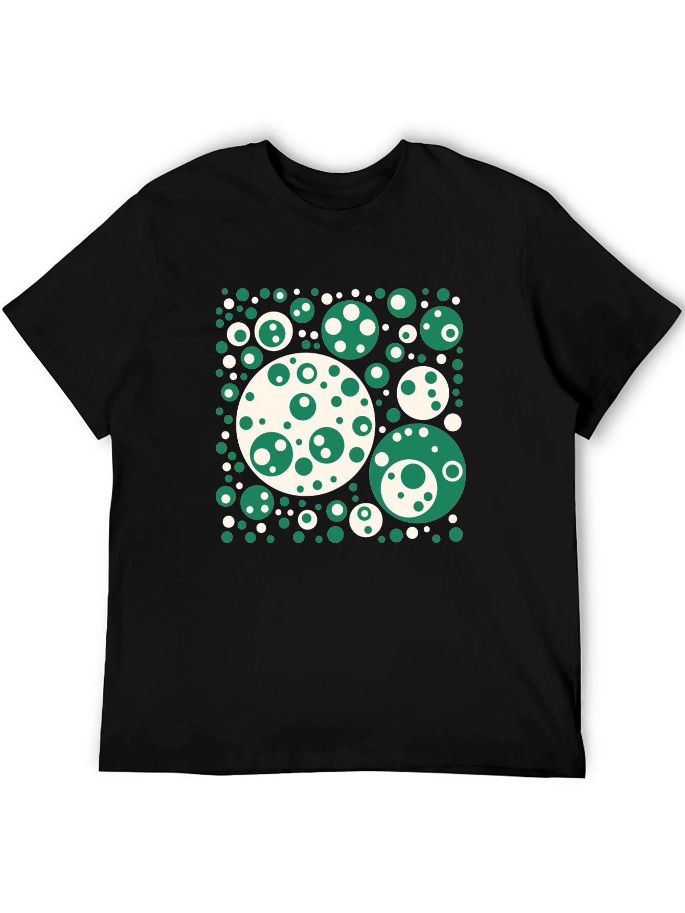 Retro Circle Pattern T-Shirt