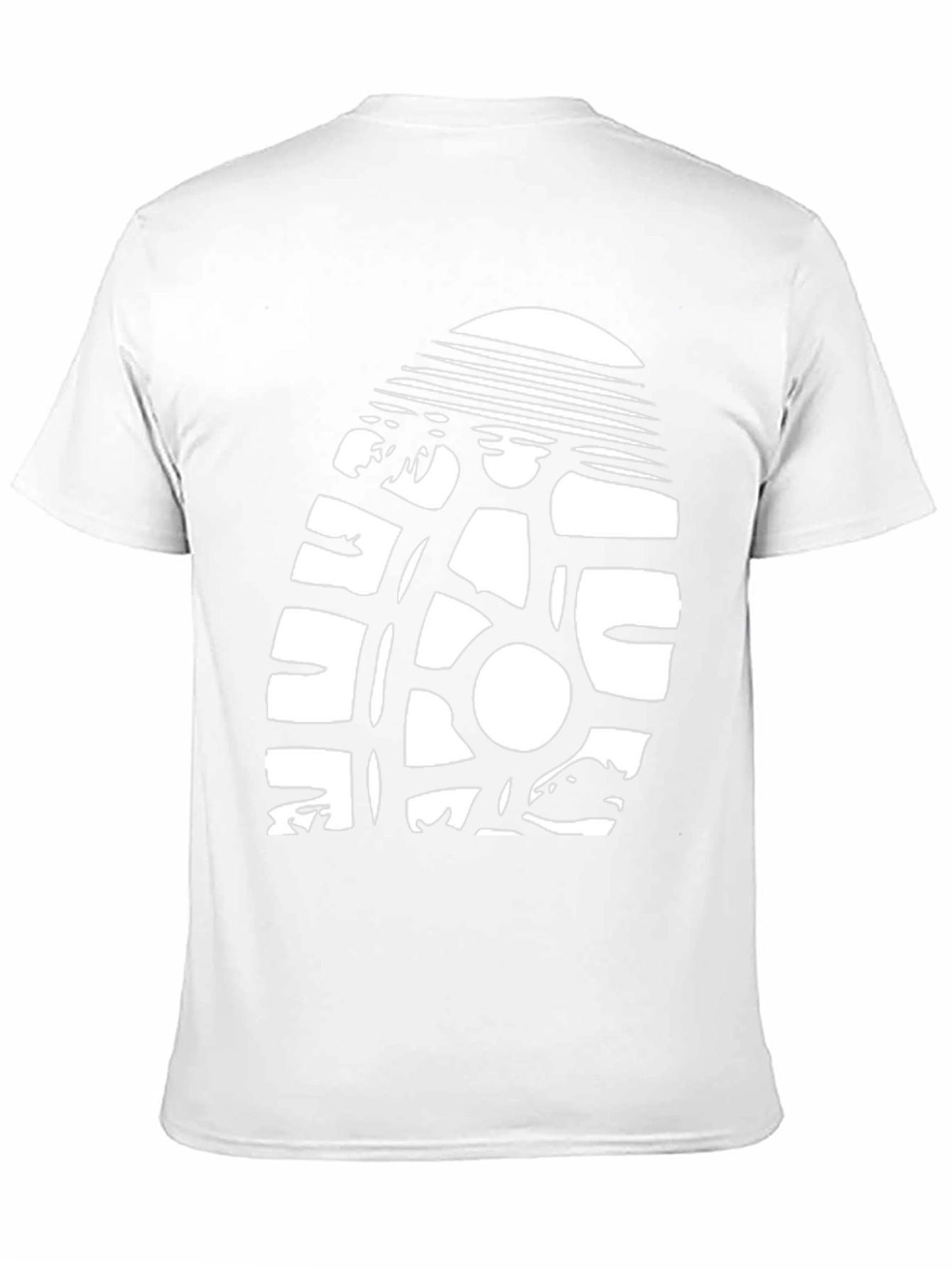 Black T-Shirt with Retro Sun & Surf Graphic