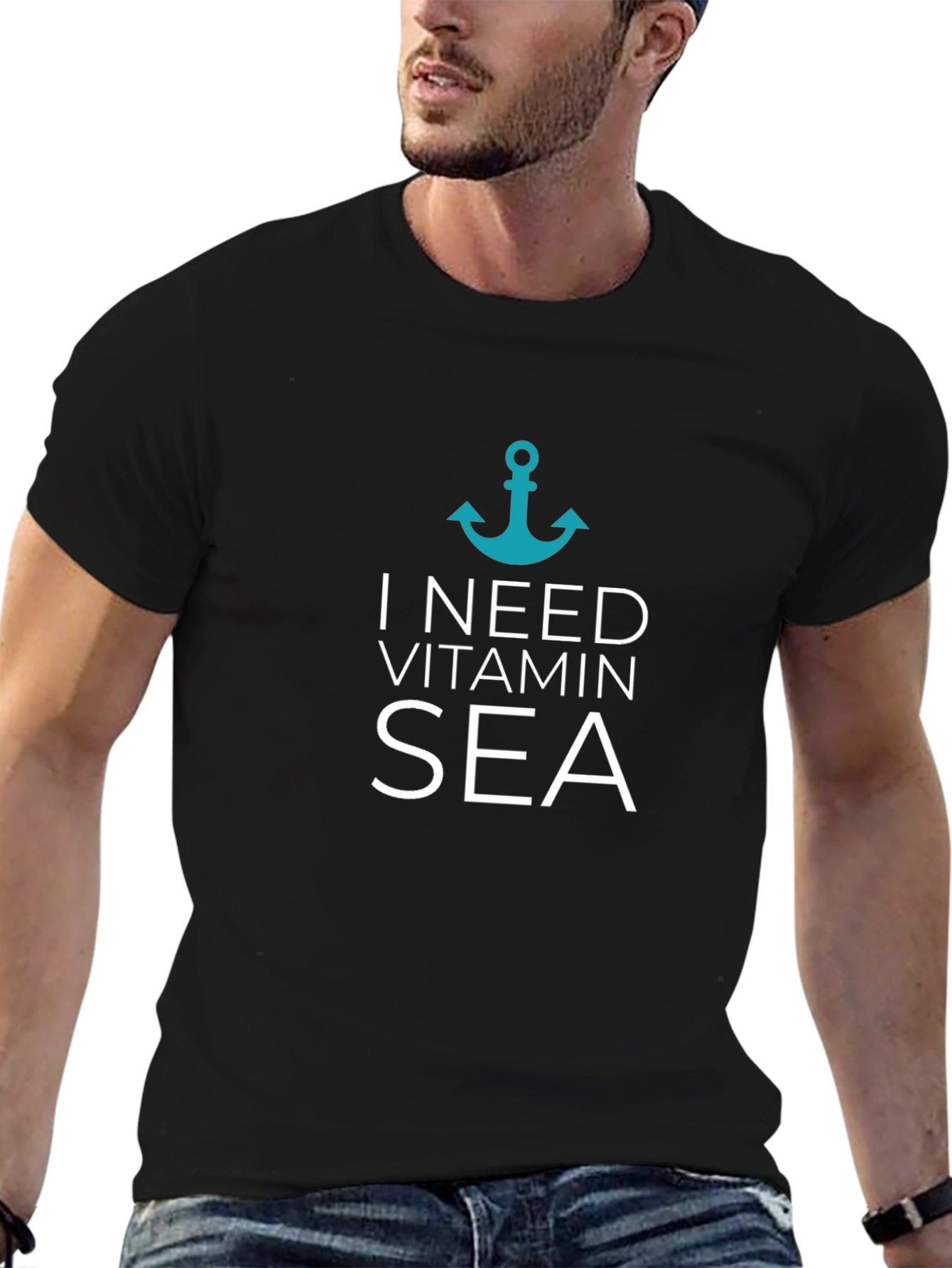 I Need Vitamin Sea T-Shirt - Anchor Design