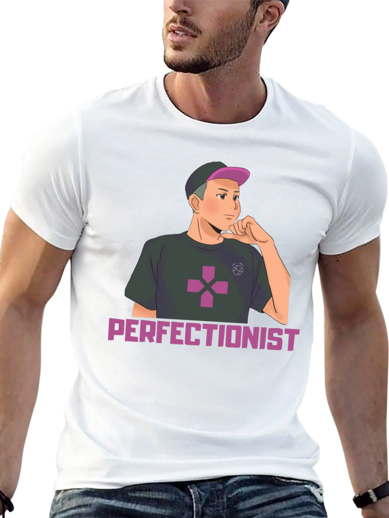 Perfectionist Gamer Graphic Tee