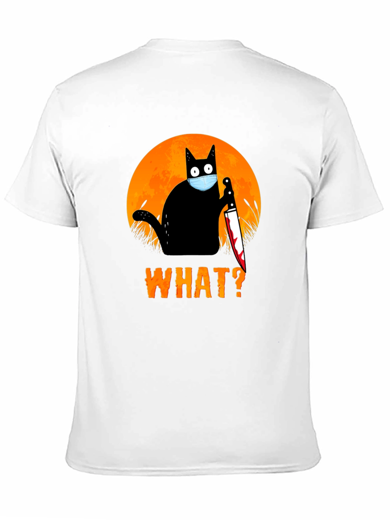 Funny Halloween Cat T-Shirt