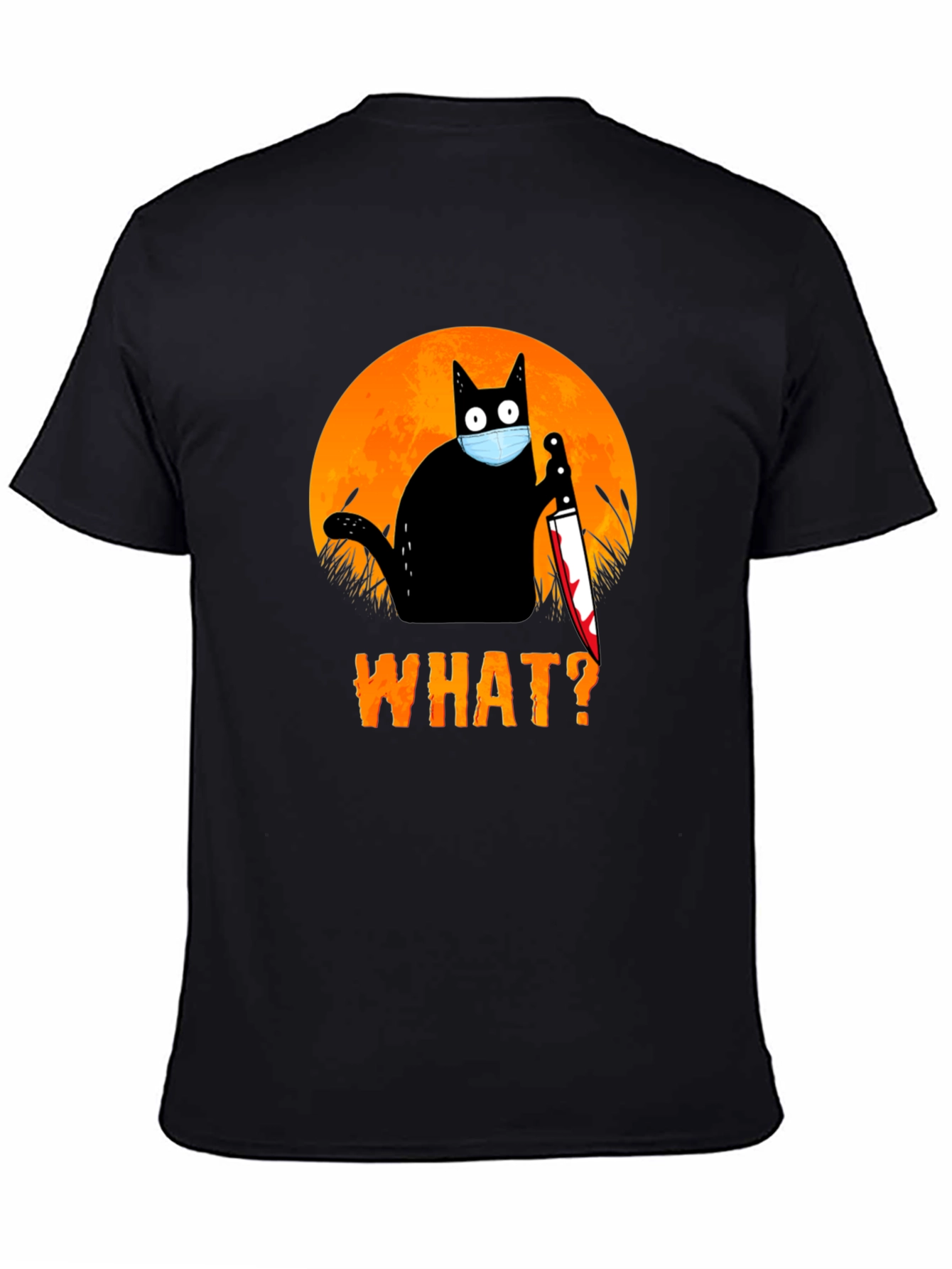 Funny Halloween Cat T-Shirt