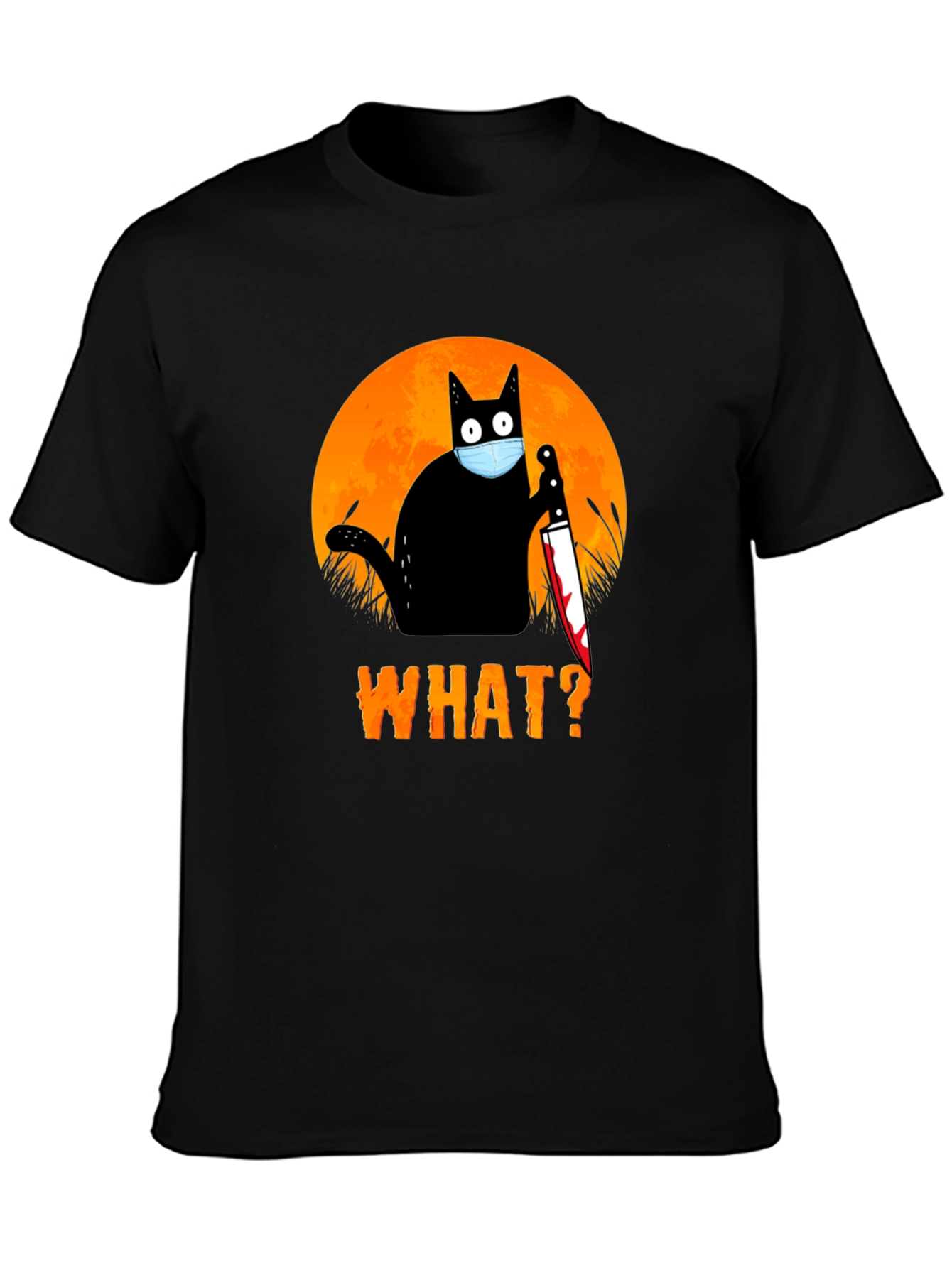 Funny Halloween Cat T-Shirt