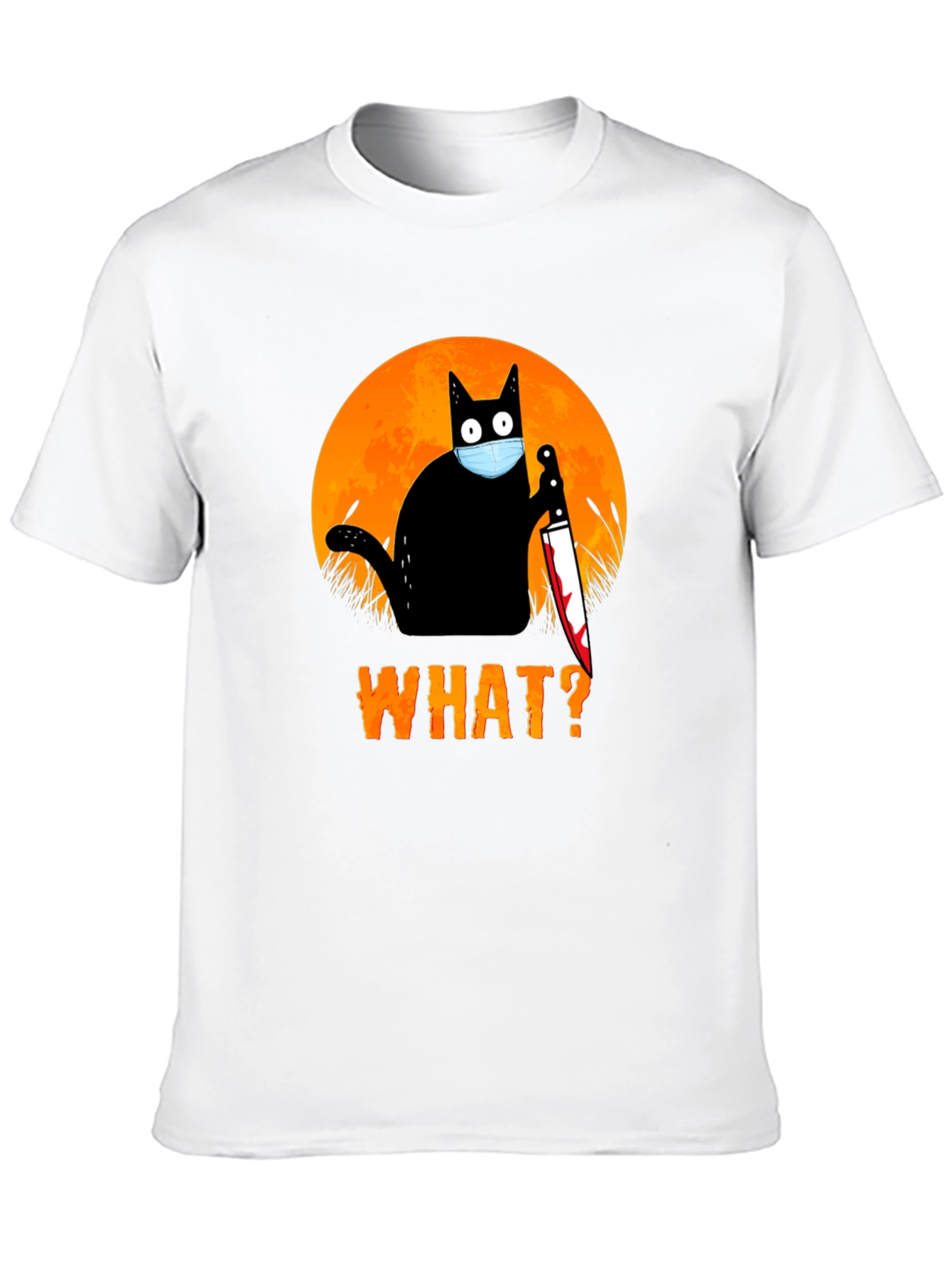 Funny Halloween Cat T-Shirt