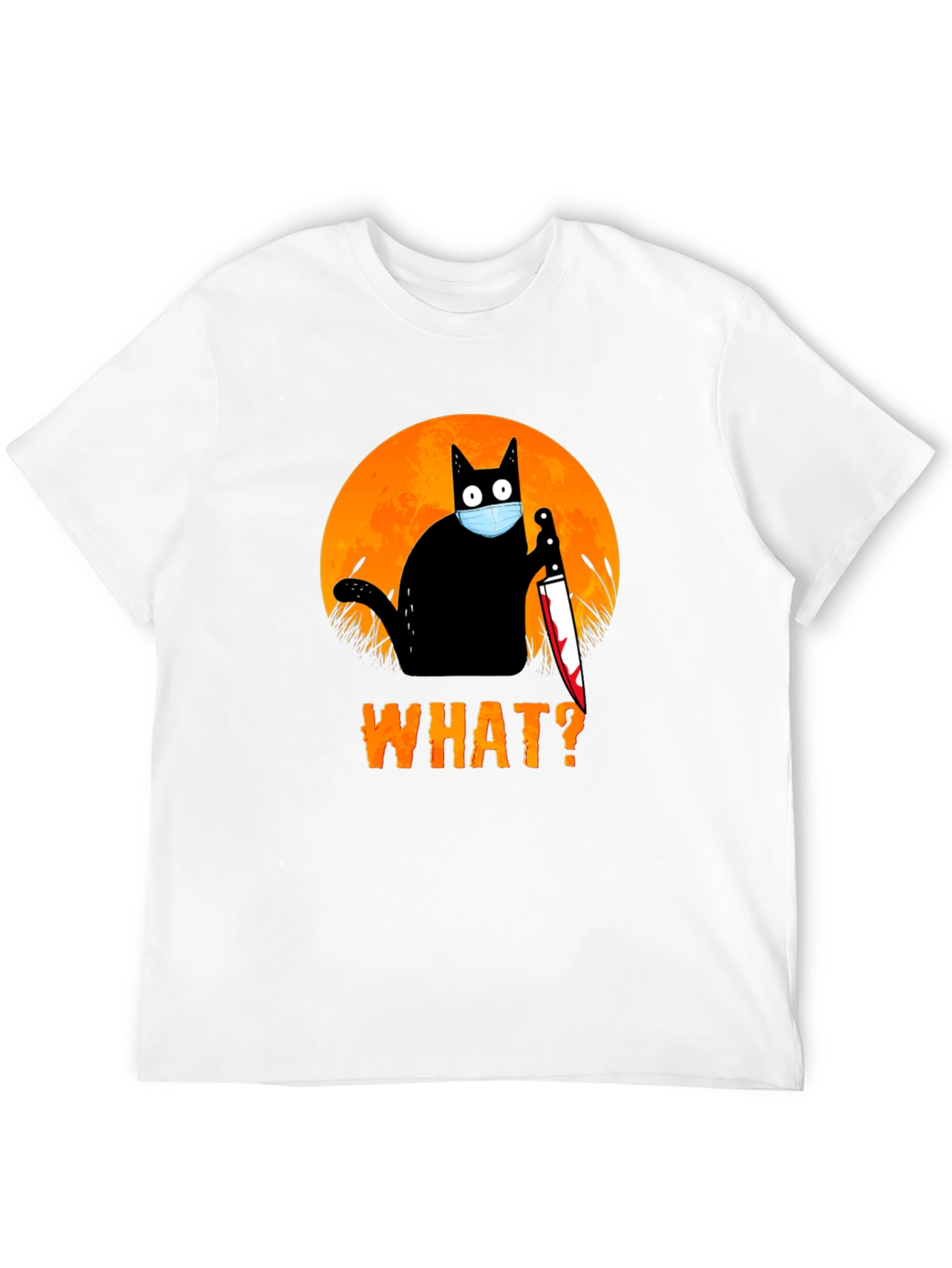 Funny Halloween Cat T-Shirt
