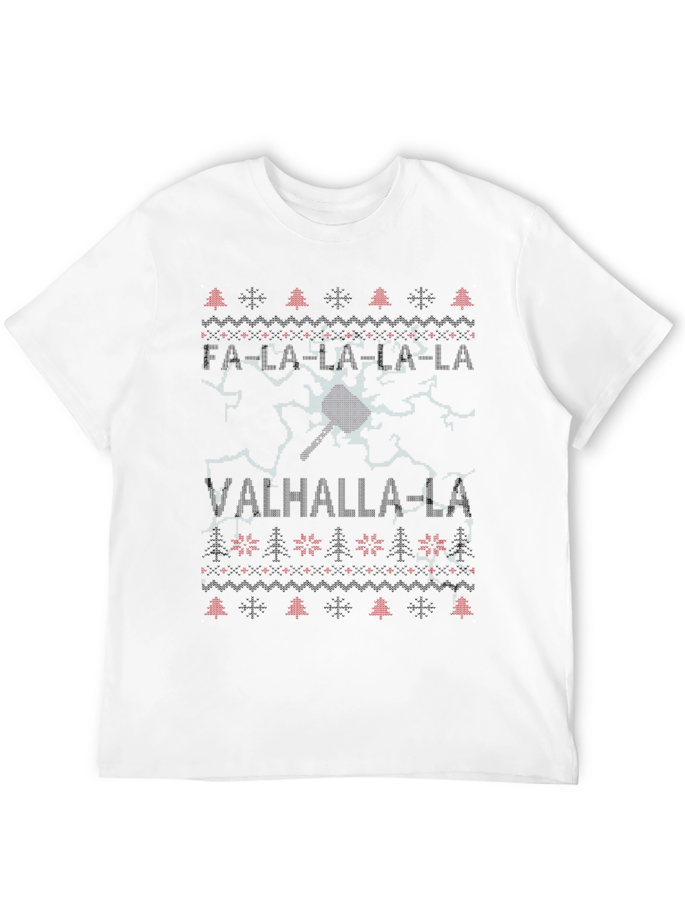 Fa La La Valhalla Christmas Sweater T-Shirt