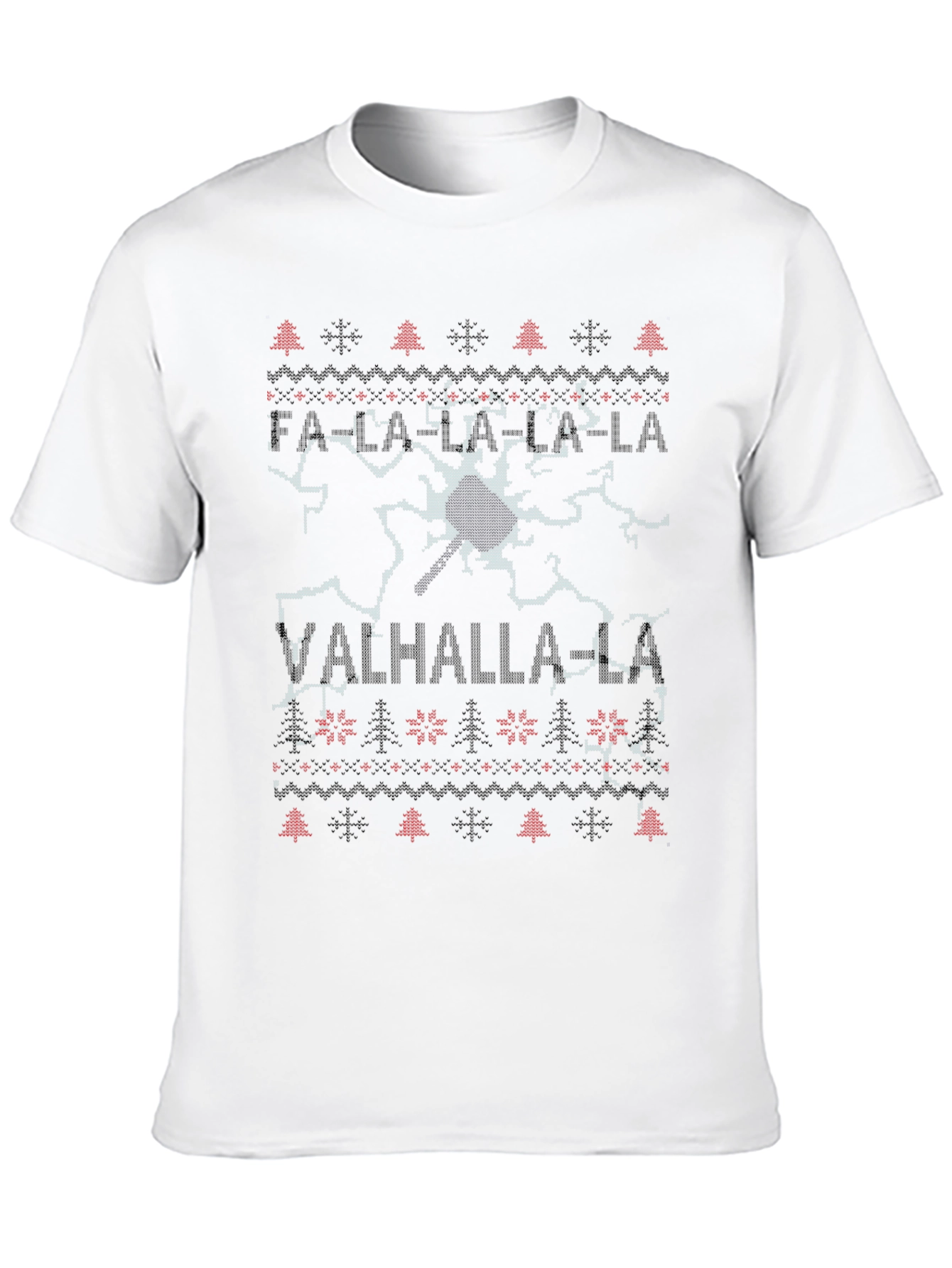 Fa La La Valhalla Christmas Sweater T-Shirt