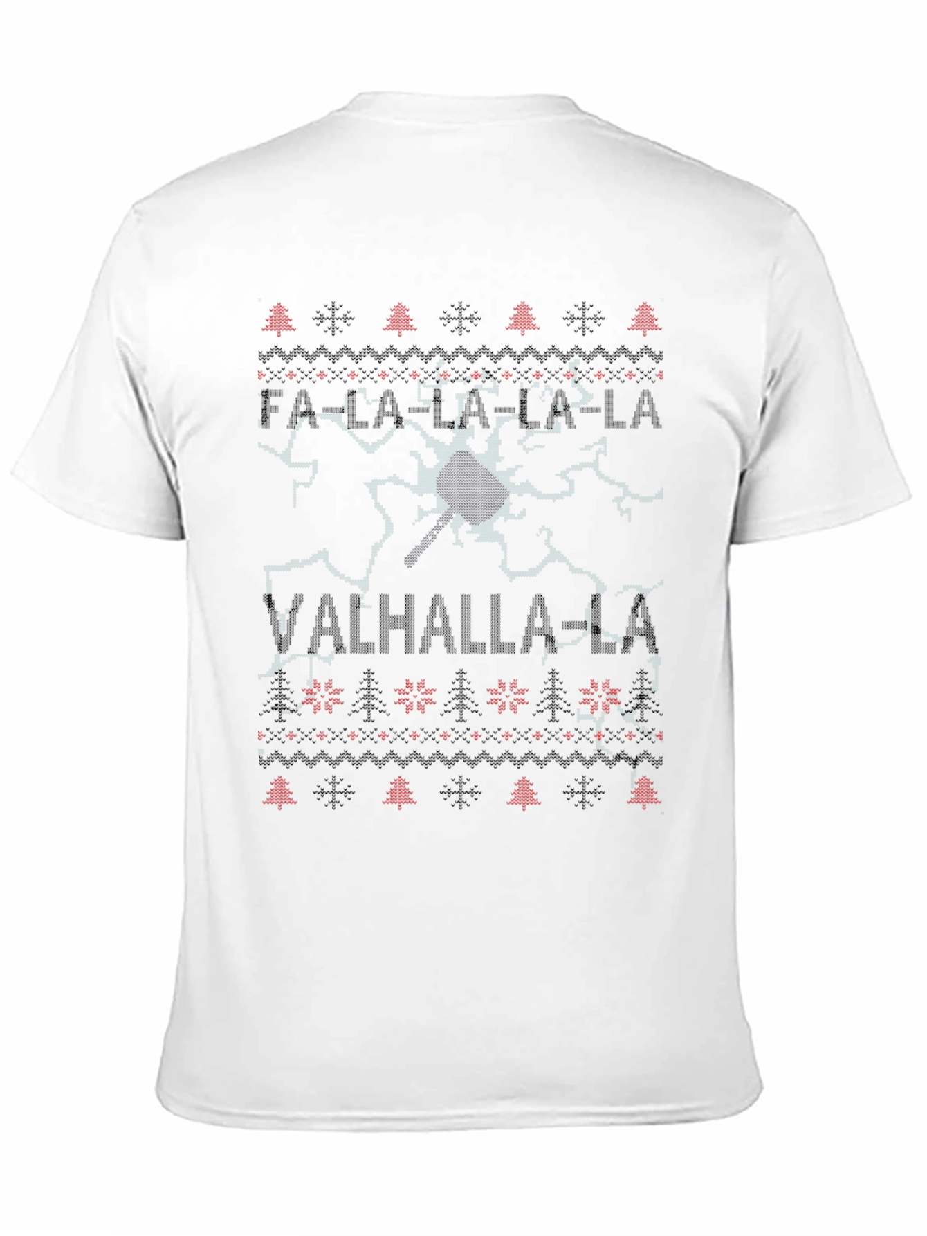 Fa La La Valhalla Christmas Sweater T-Shirt