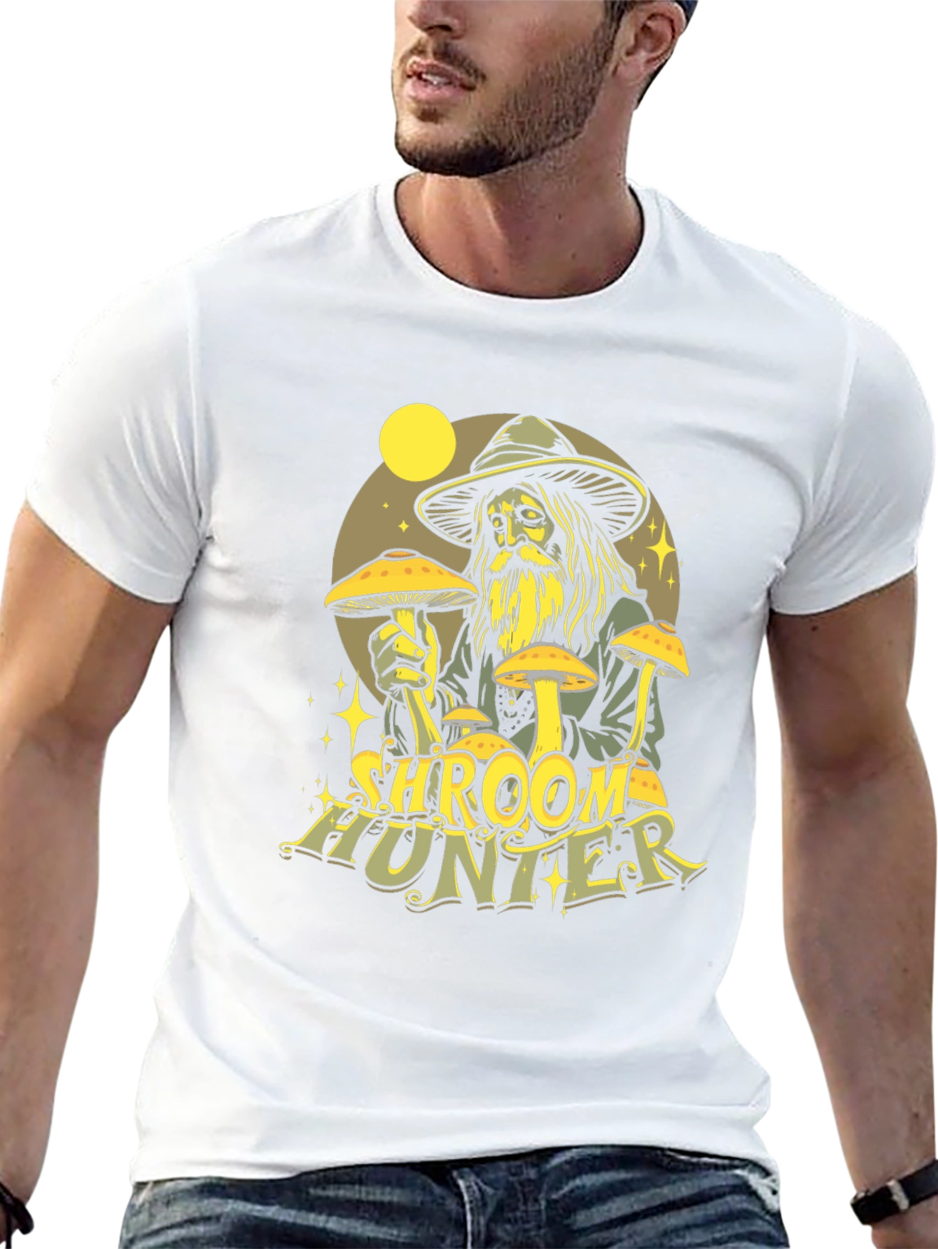 Shroom Hunter Graphic T-Shirt