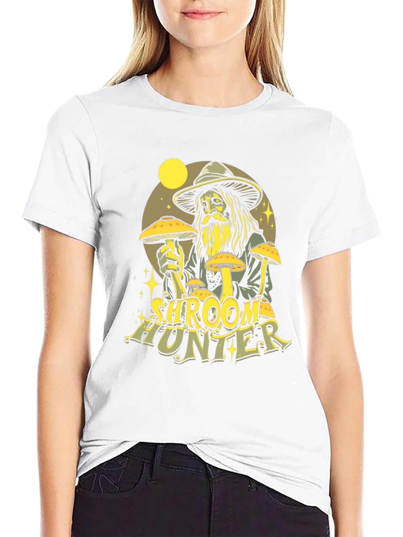 Shroom Hunter Graphic T-Shirt