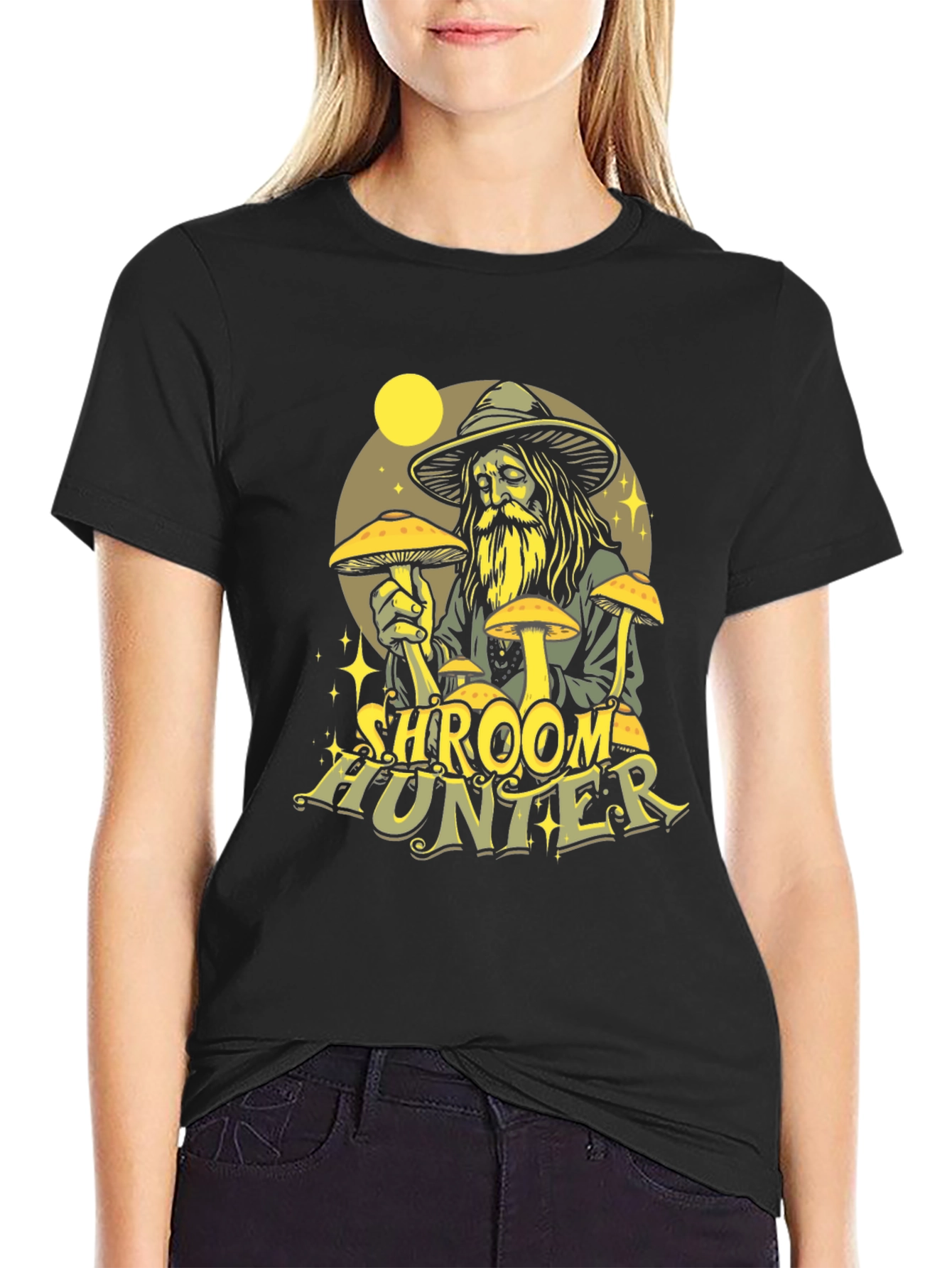 Shroom Hunter Graphic T-Shirt