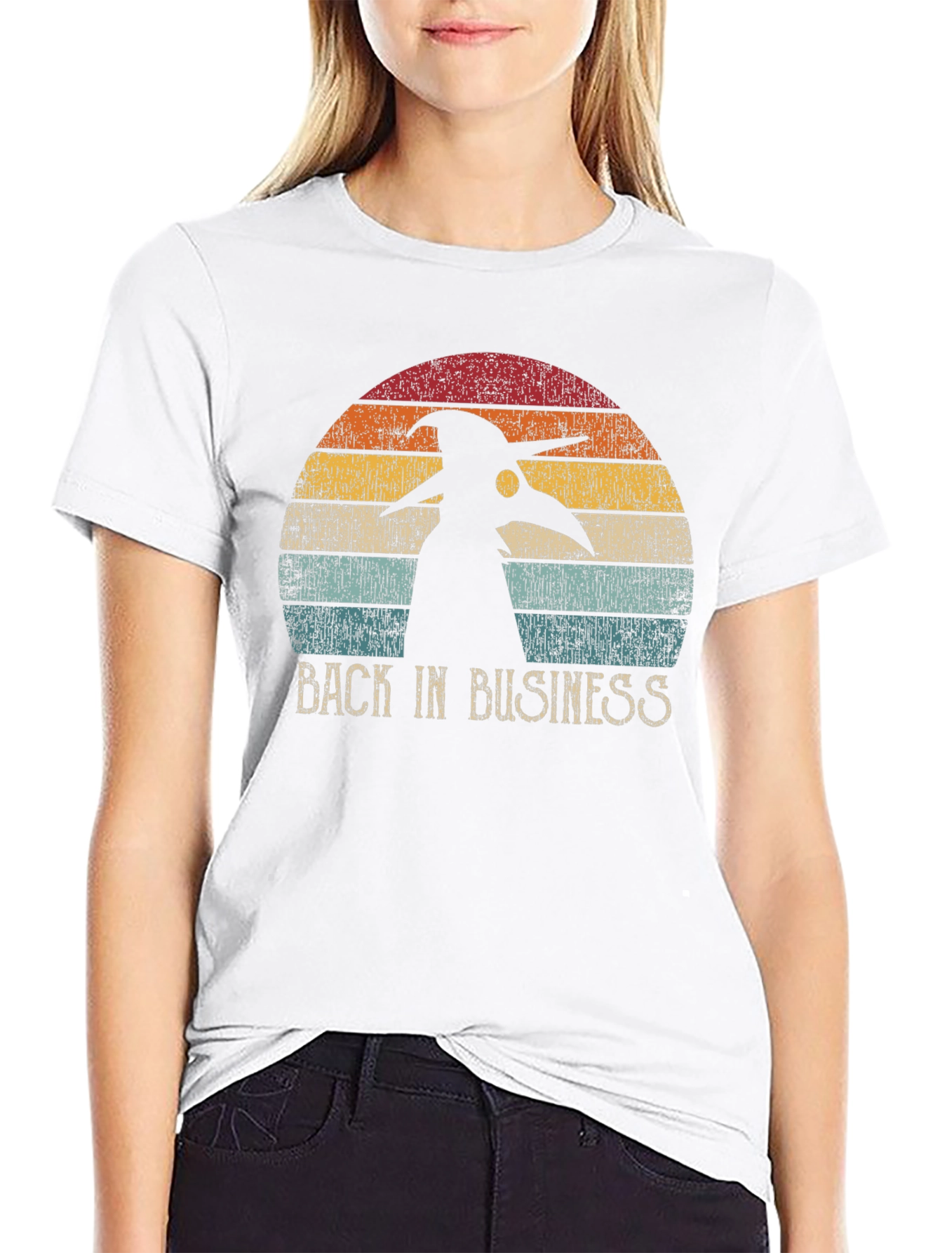 Plague Doctor Back in Business Retro T-Shirt