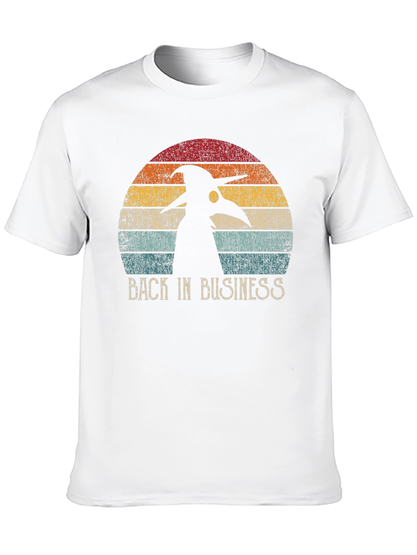 Plague Doctor Back in Business Retro T-Shirt