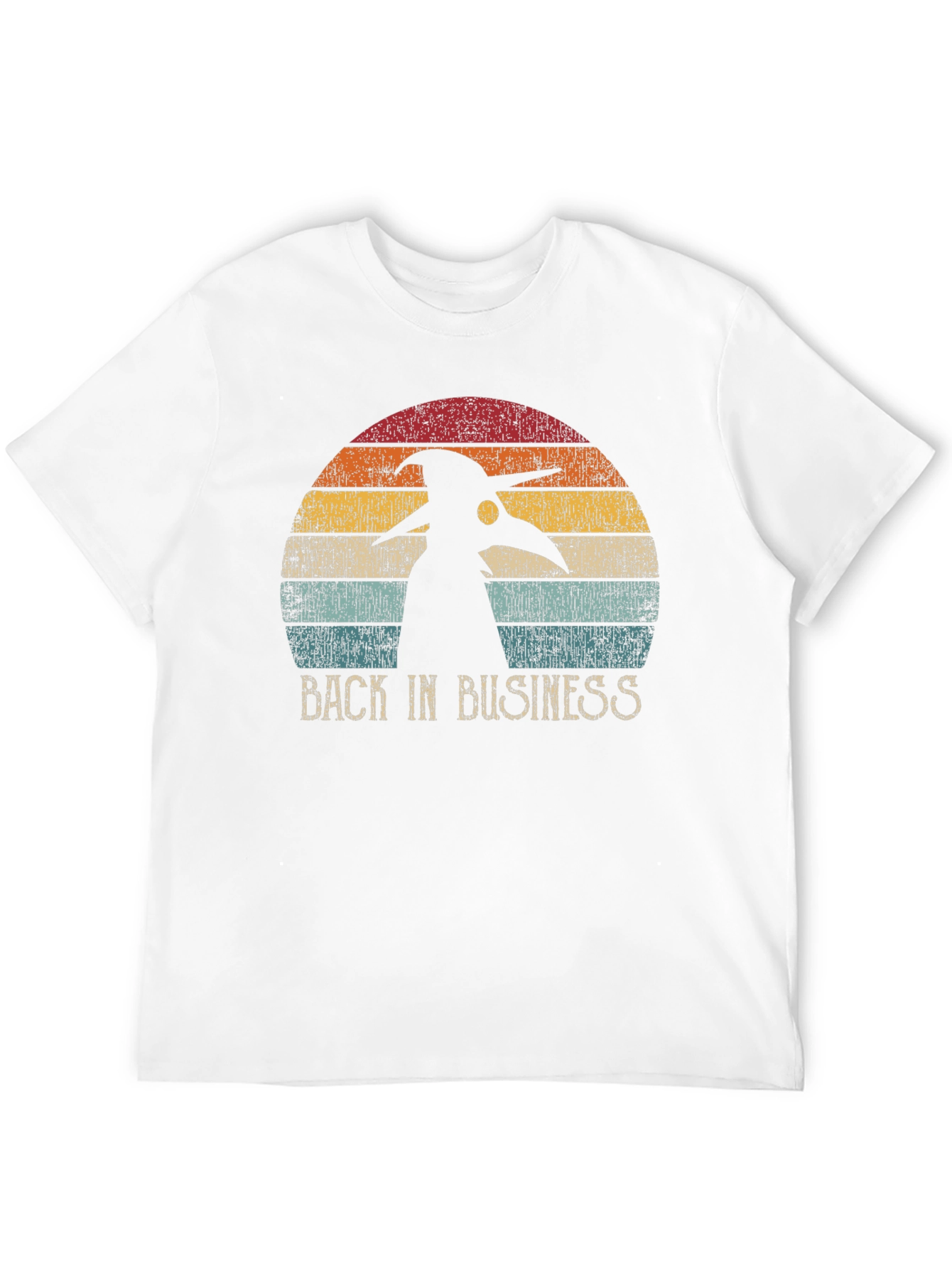 Plague Doctor Back in Business Retro T-Shirt