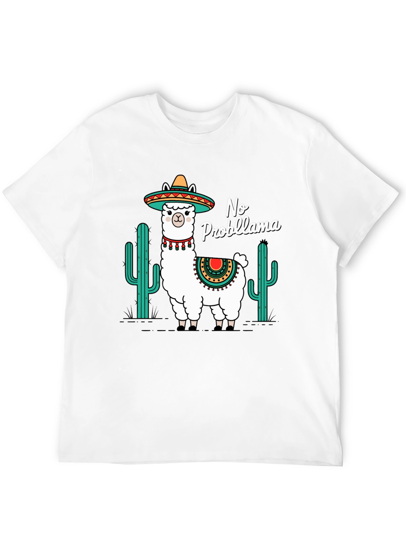 No Probllama T-Shirt - Fun & Stylish Graphic Tee