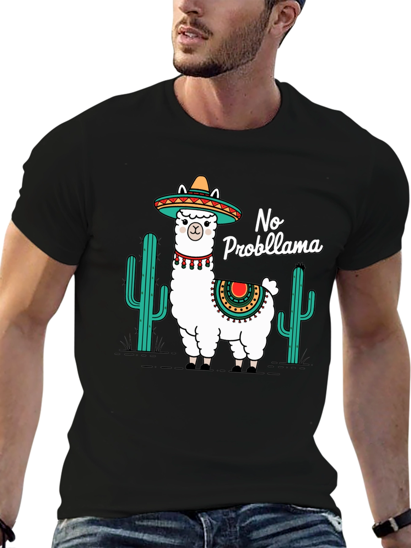 No Probllama T-Shirt - Fun & Stylish Graphic Tee