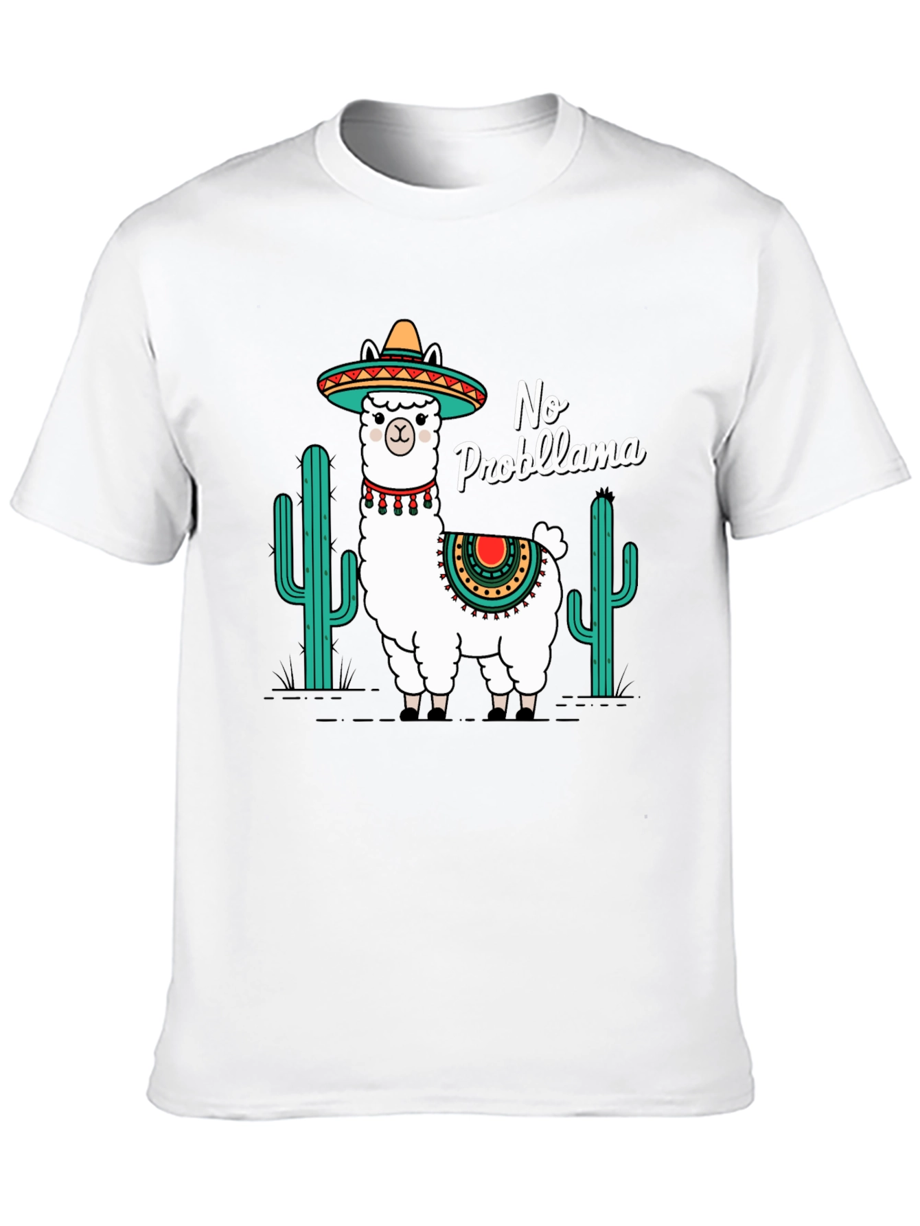 No Probllama T-Shirt - Fun & Stylish Graphic Tee
