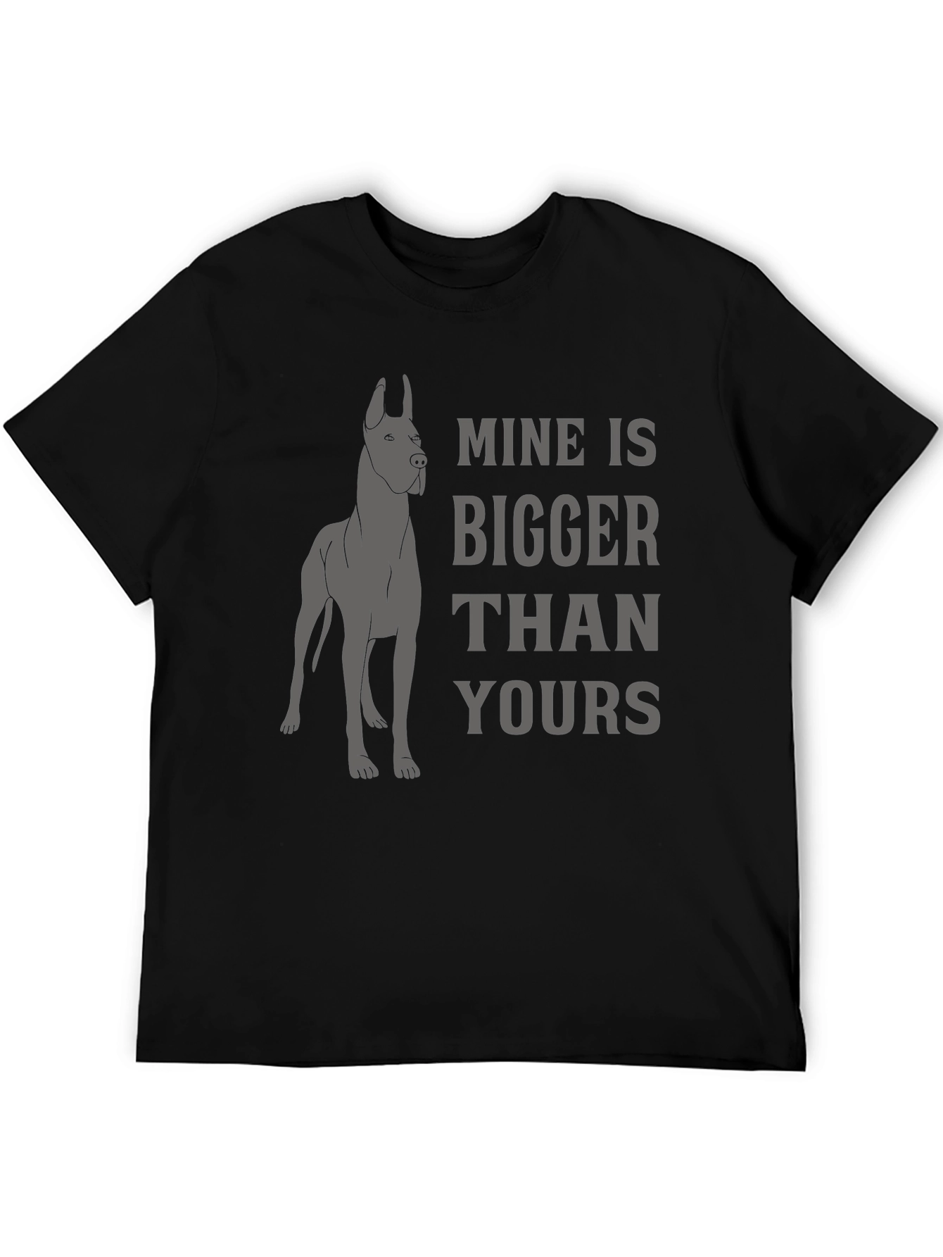 Mine Is Bigger Than Yours Dog T-Shirt
