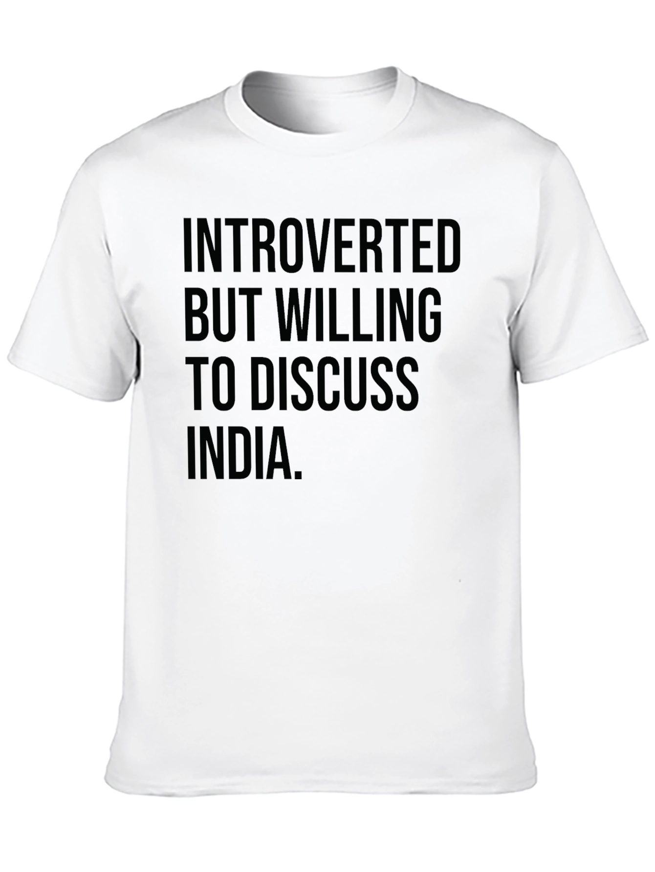 Introverted India Discuss T-Shirt