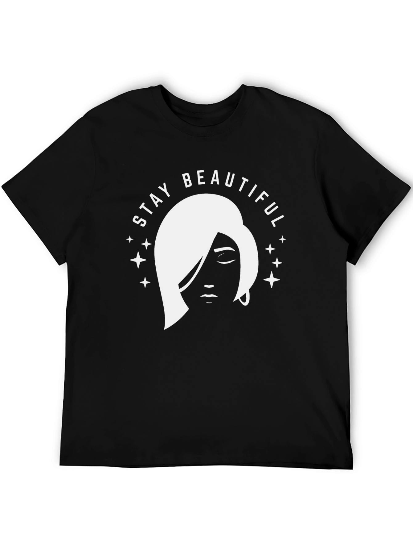 Stay Beautiful Graphic Tee - Stylish Comfort