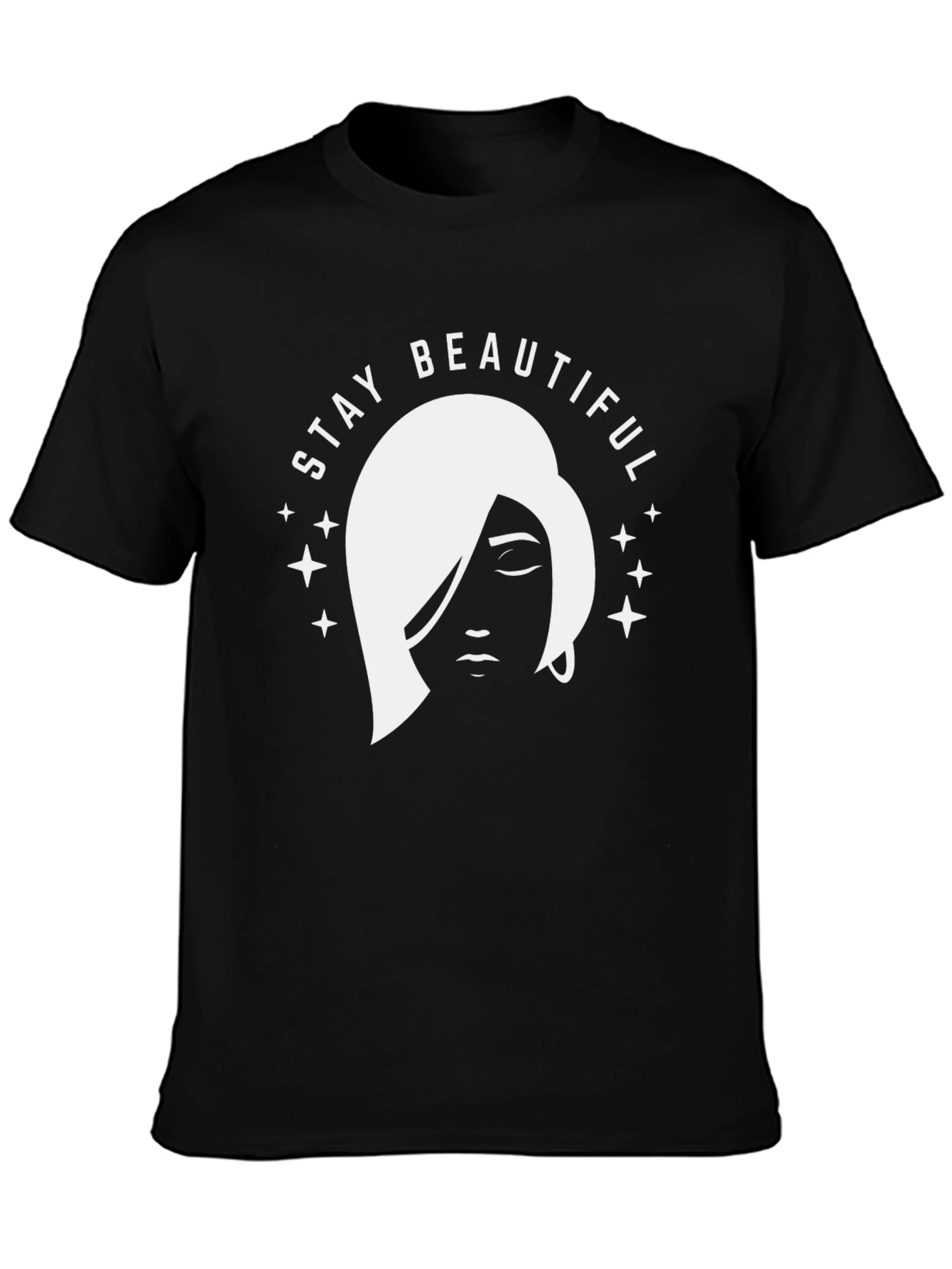 Stay Beautiful Graphic Tee - Stylish Comfort