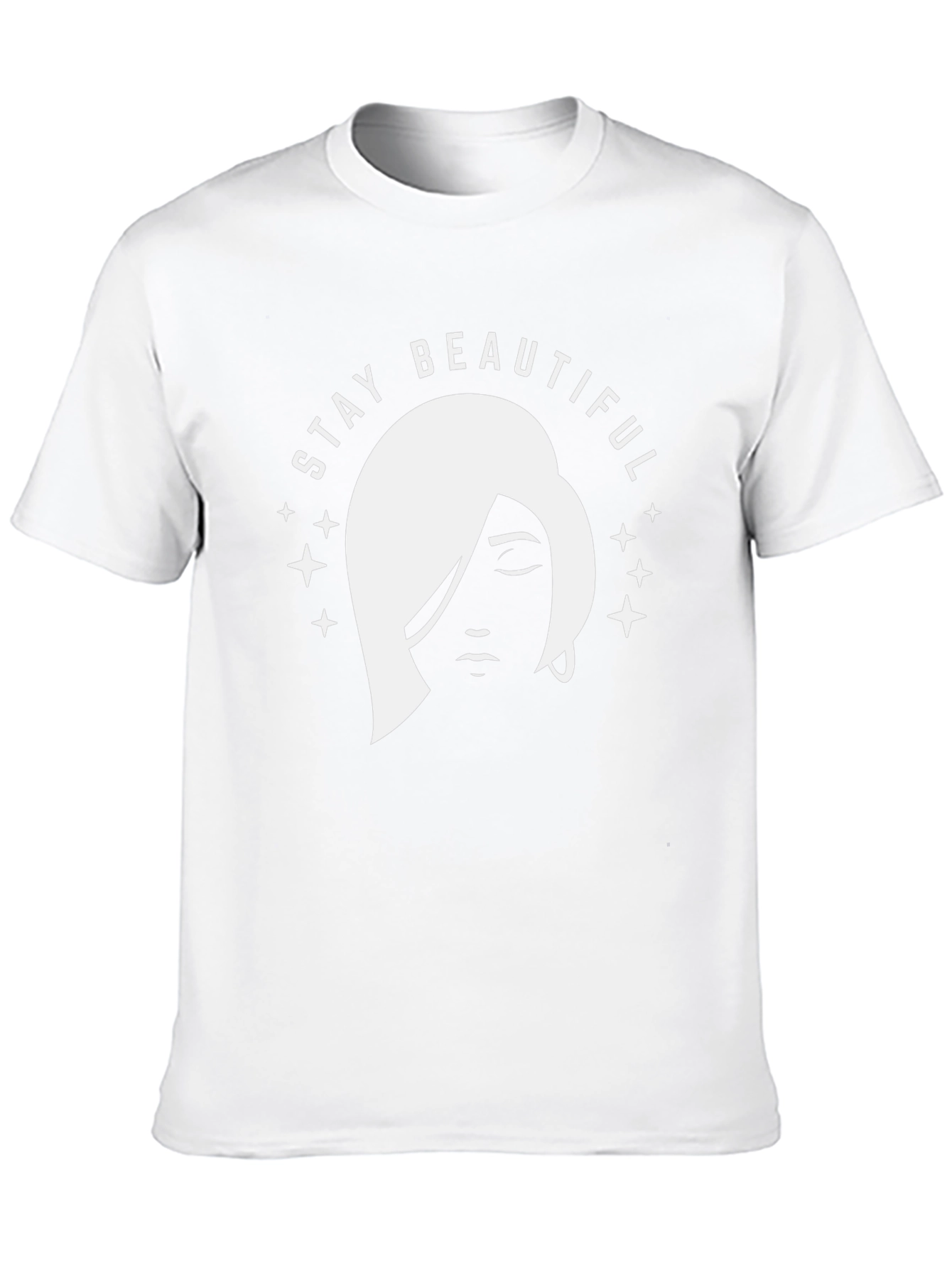 Stay Beautiful Graphic Tee - Stylish Comfort