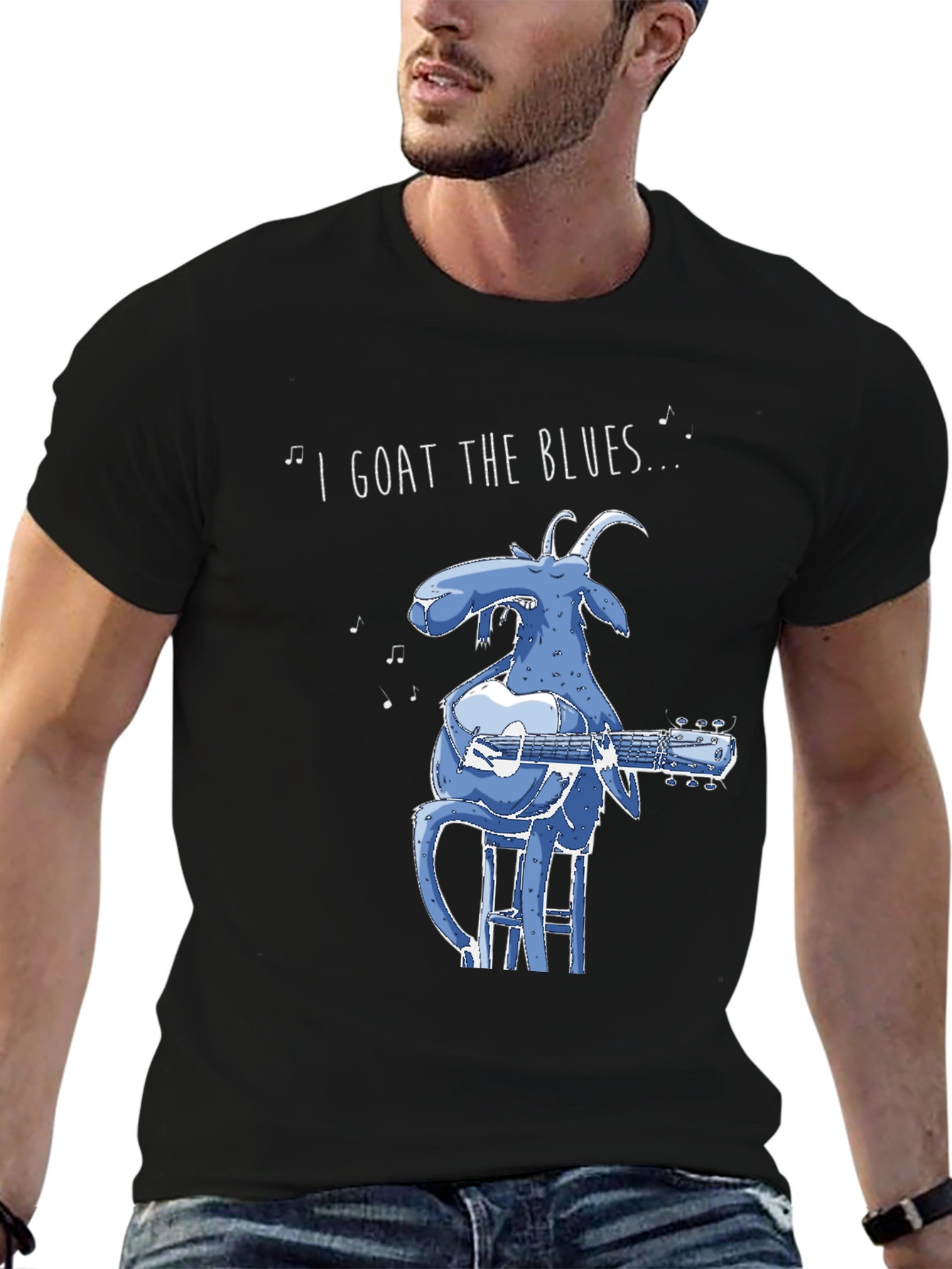 I Goat the Blues Graphic T-Shirt