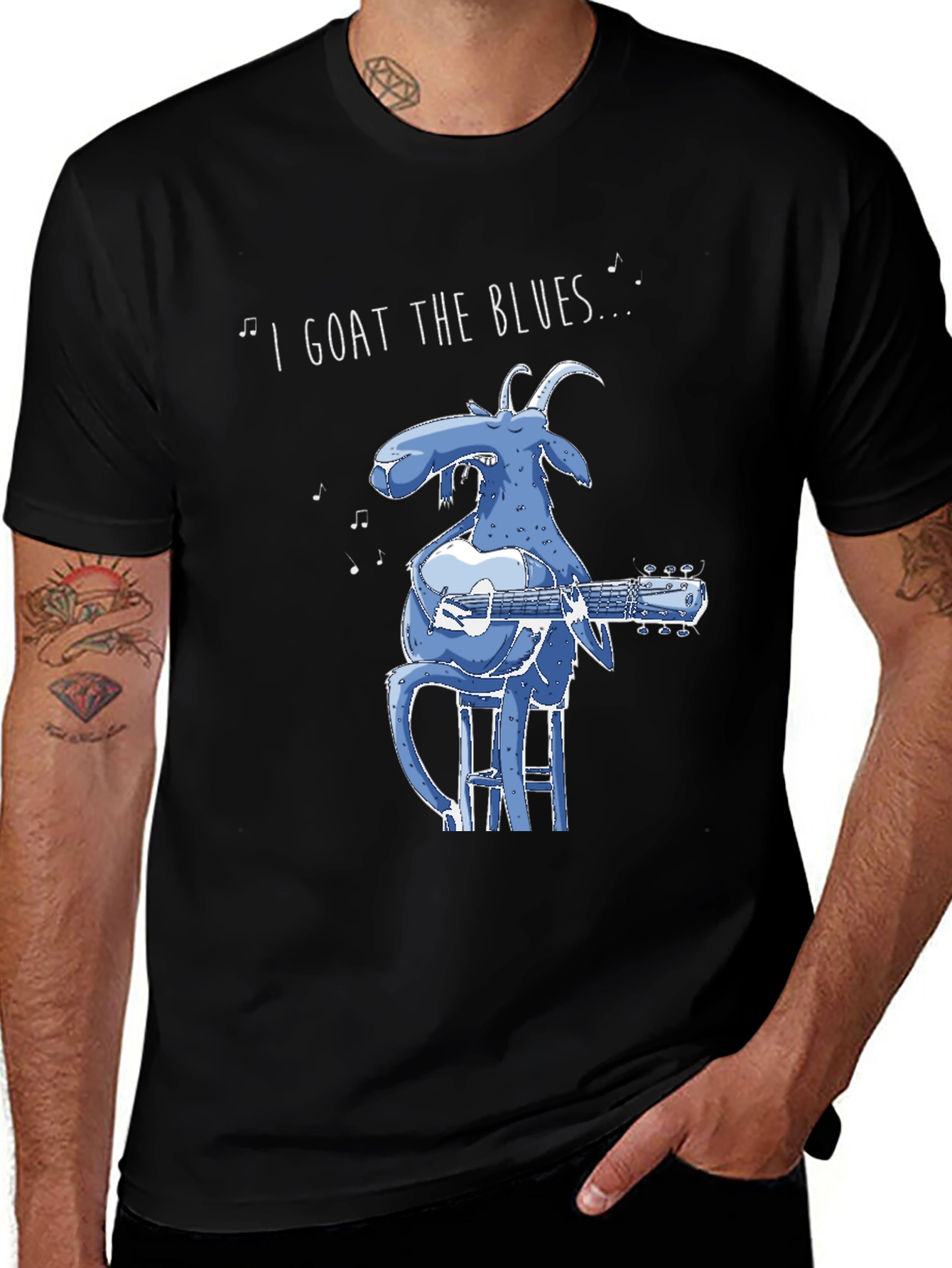 I Goat the Blues Graphic T-Shirt