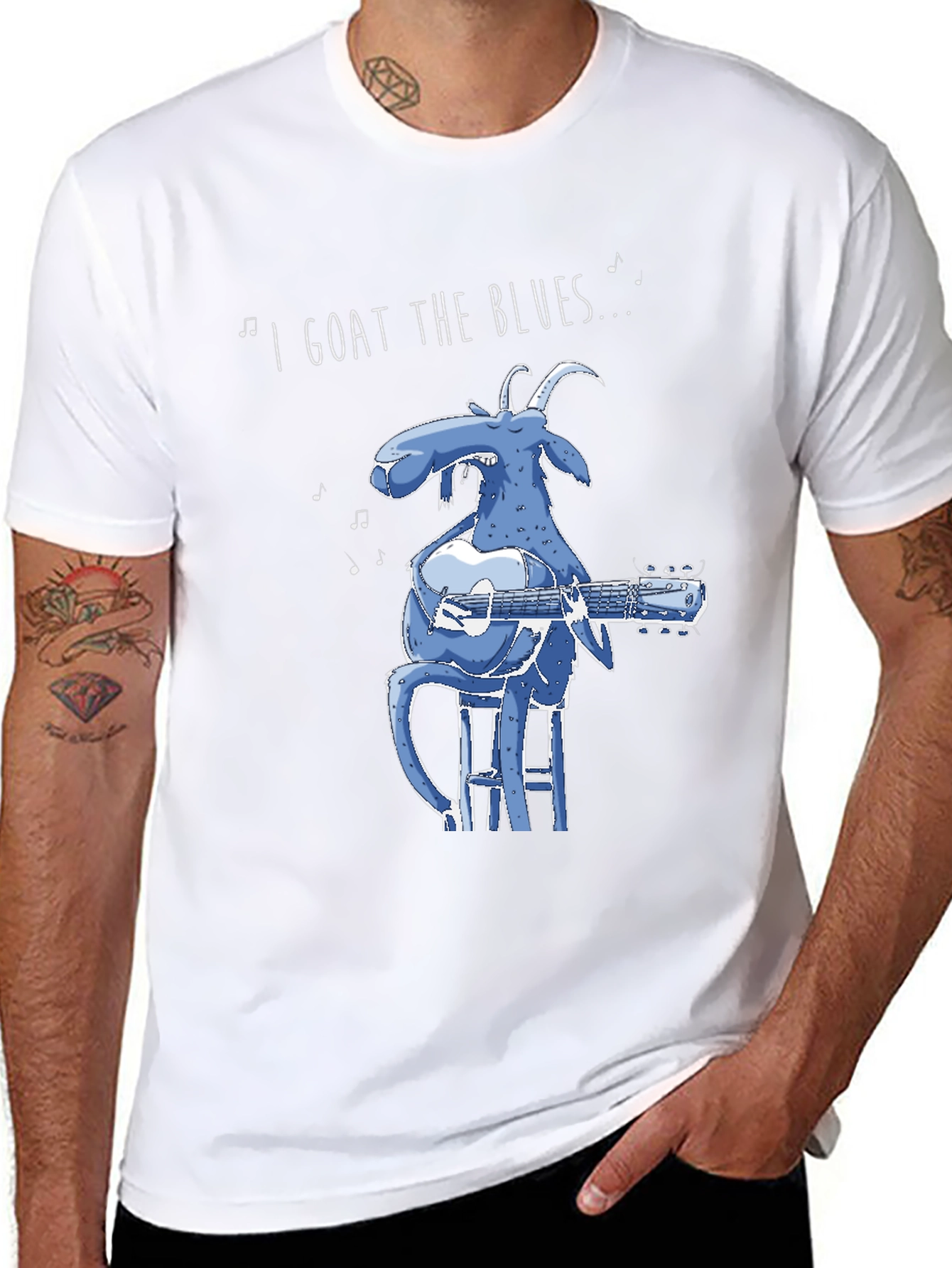 I Goat the Blues Graphic T-Shirt