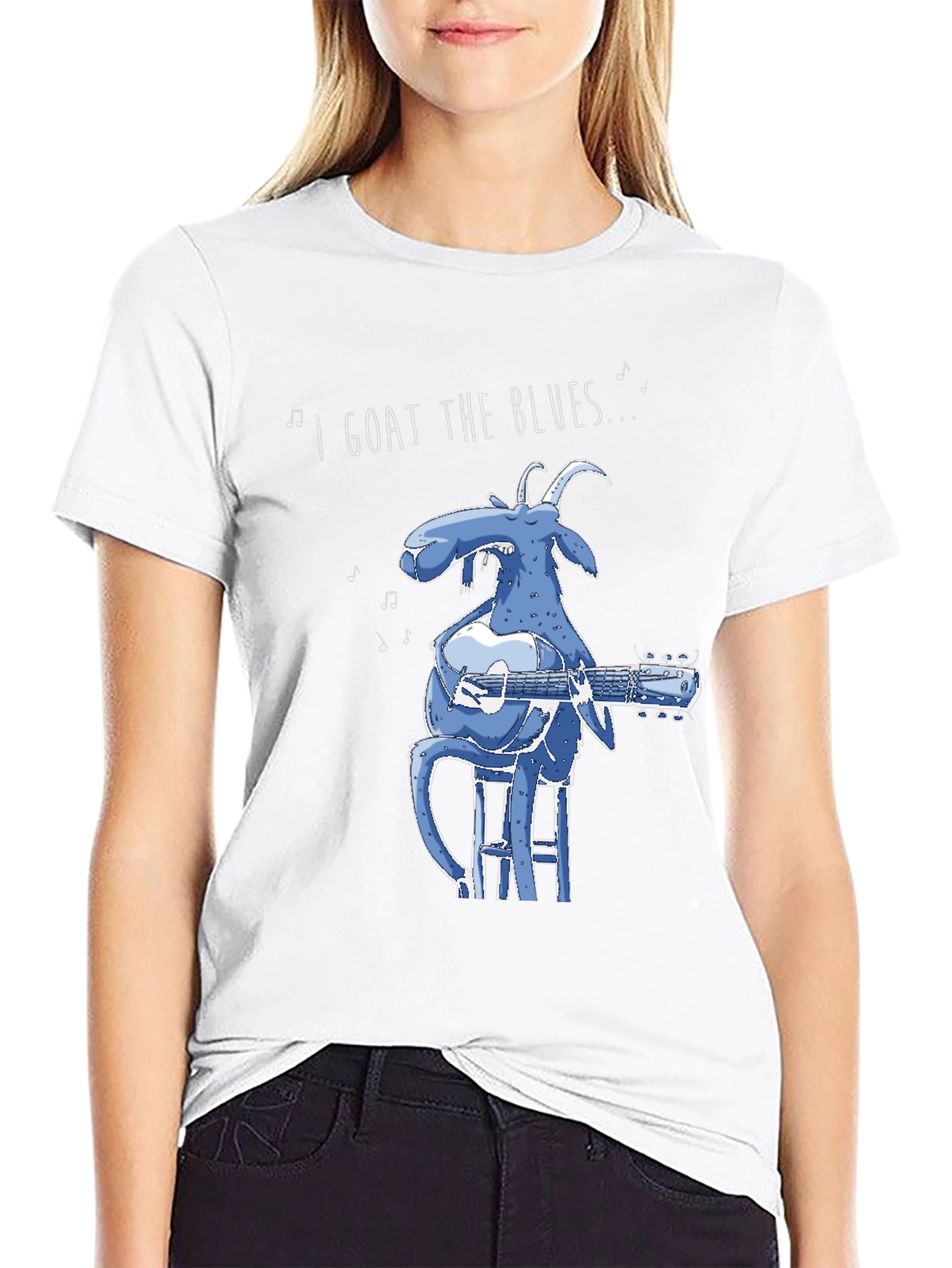 I Goat the Blues Graphic T-Shirt