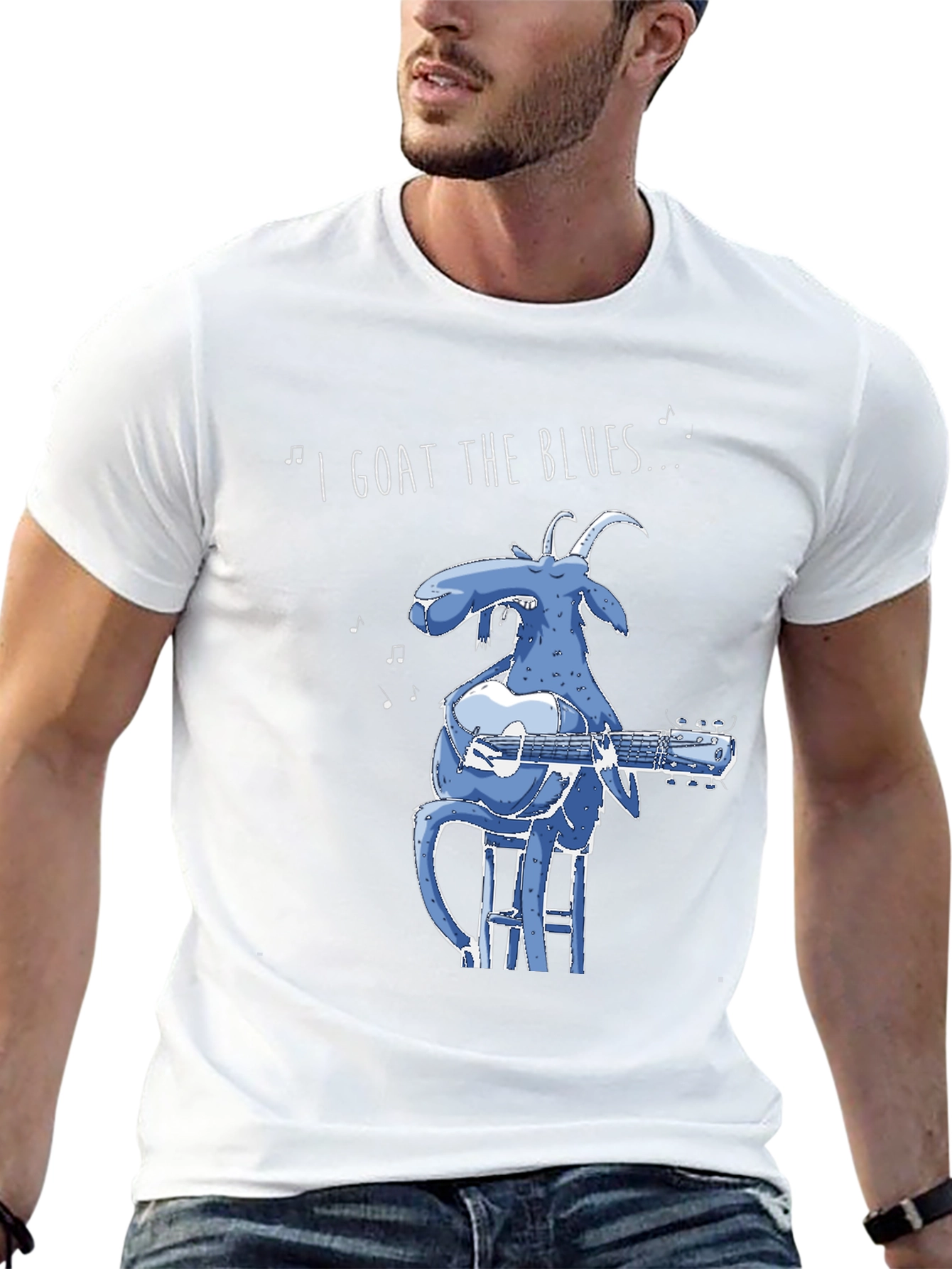 I Goat the Blues Graphic T-Shirt