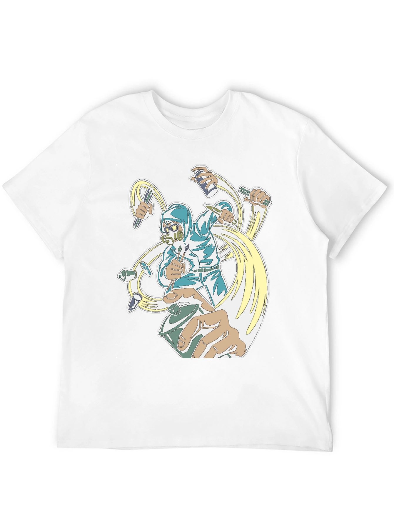 Graffiti Artist Black T-Shirt