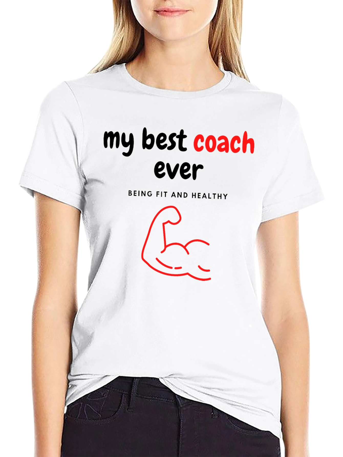 My Best Coach Ever T-Shirt - Fitness Apparel