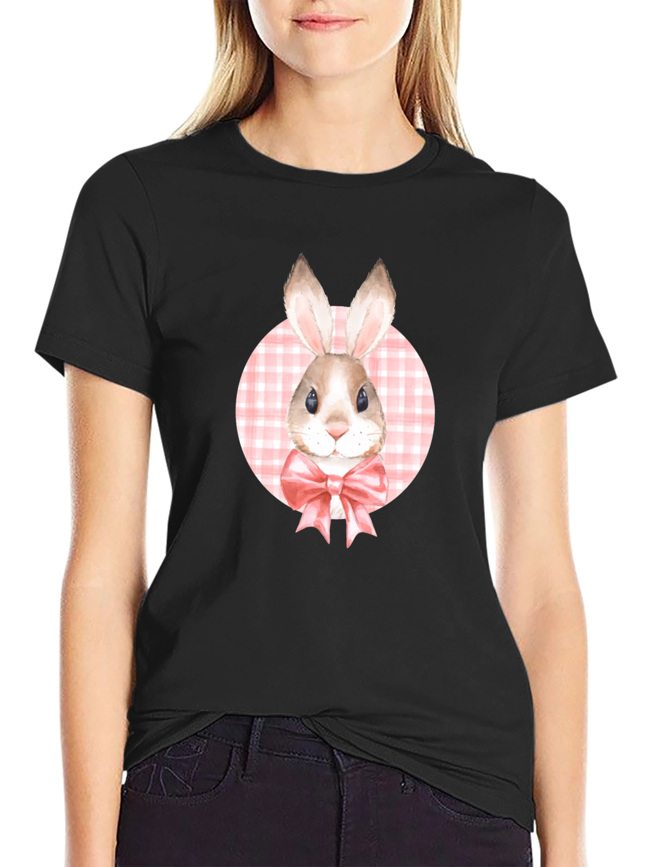 Easter Bunny T-Shirt Cute Rabbit Tee