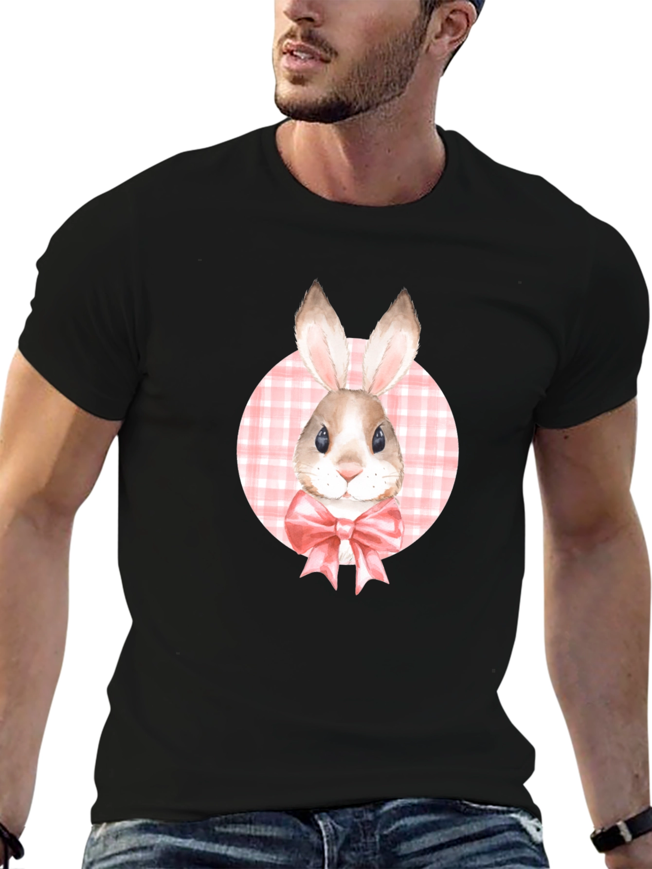 Easter Bunny T-Shirt Cute Rabbit Tee